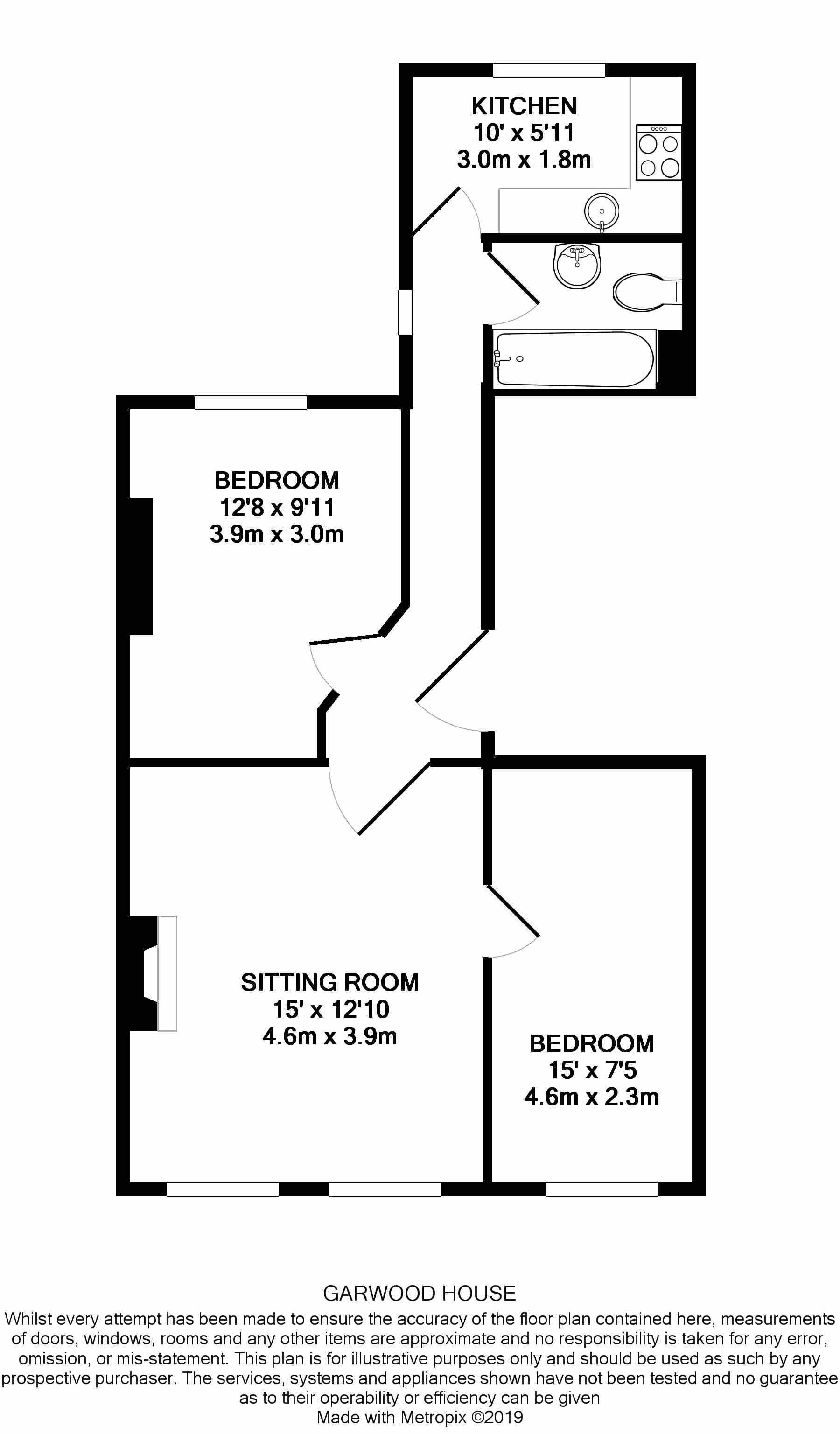 2 Bedrooms Flat to rent in Garwood House, Wellington Street, Cheltenham GL50