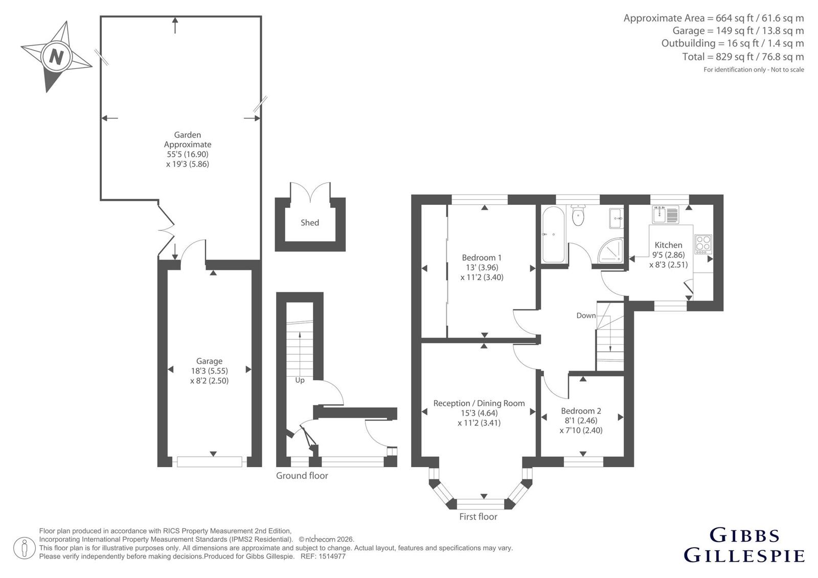 111, Mount Park Road, Middlesex floorplan