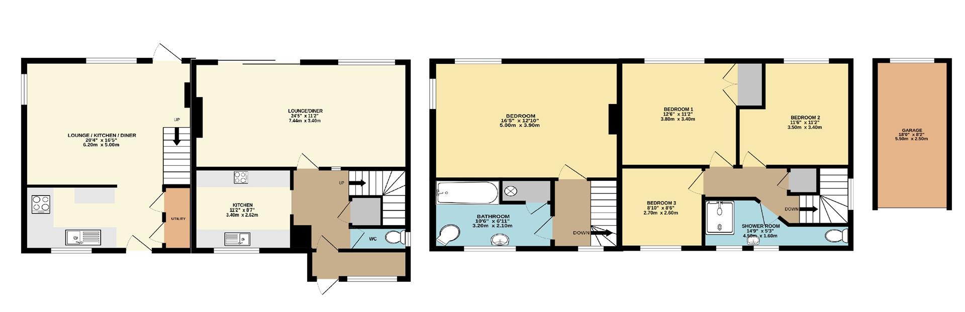 Detached House, Rea Barn Close, Brixham floorplan