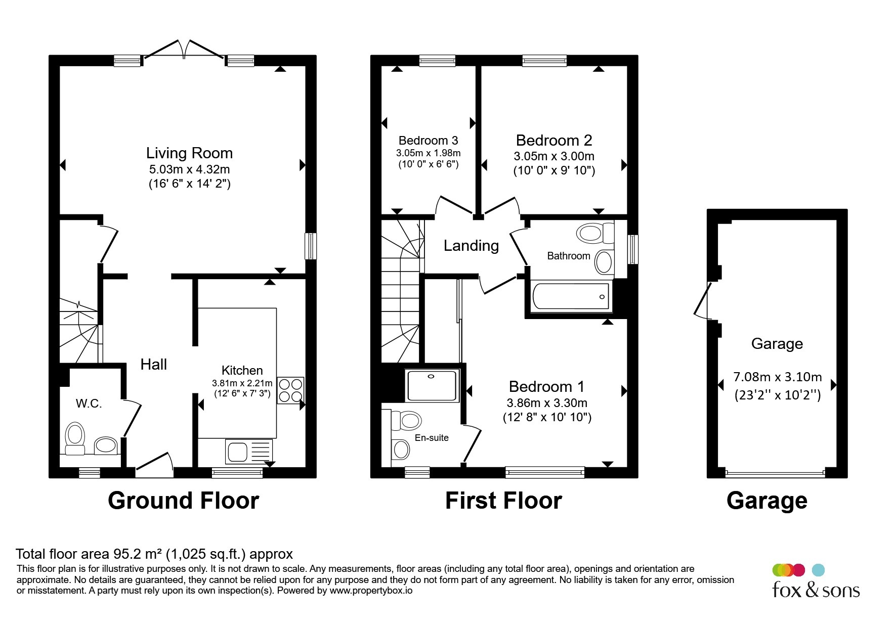 17, Robin Way, Hailsham floorplan