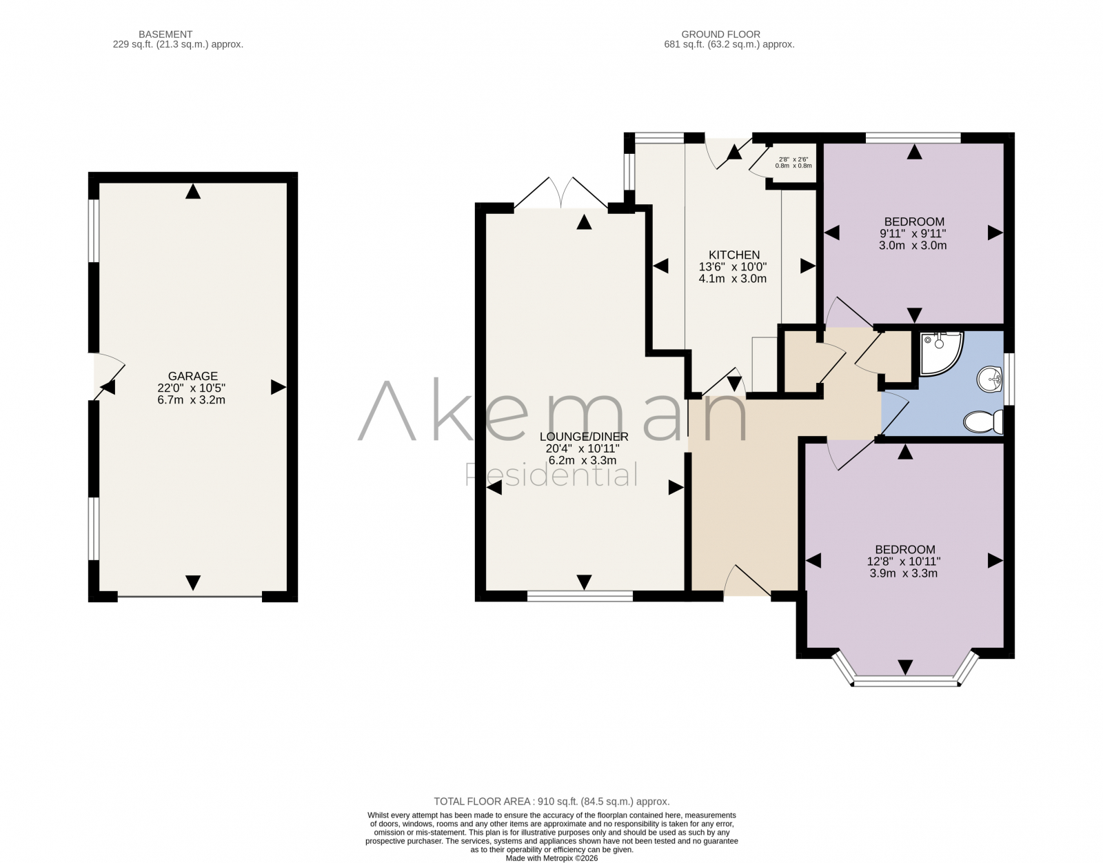 4, Covert Road, Northchurch, Berkhamsted floorplan