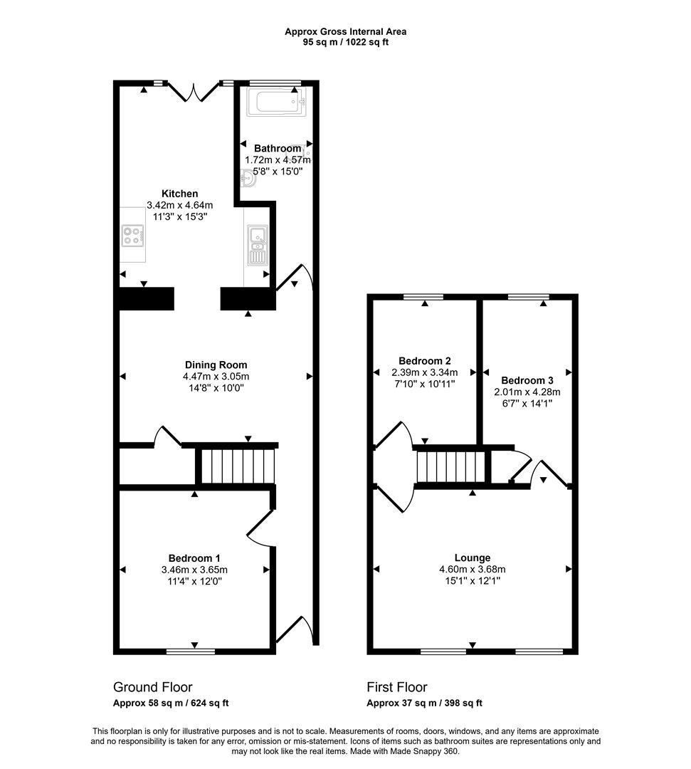 38, Cambrian Road, Milford Haven floorplan