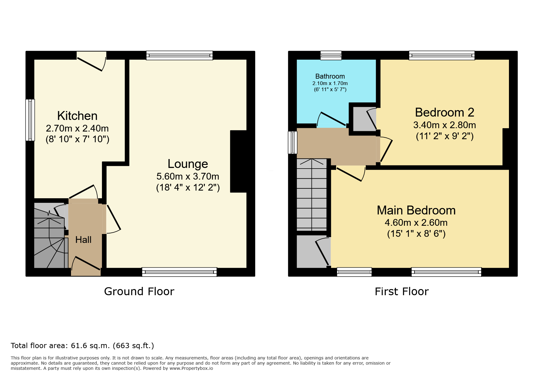 28, Coniston Road, Middlesbrough floorplan