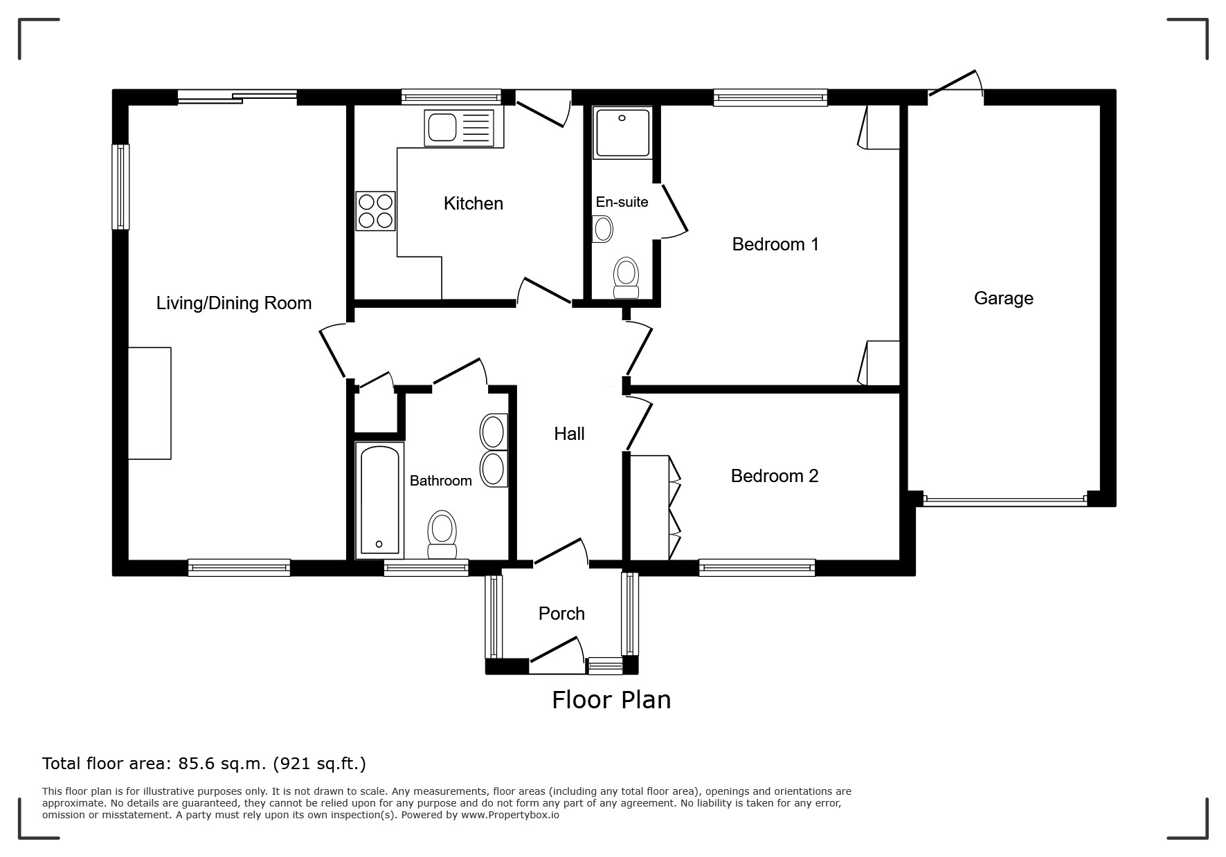 2 Buddlemead,, Pippins Close, Brighstone floorplan