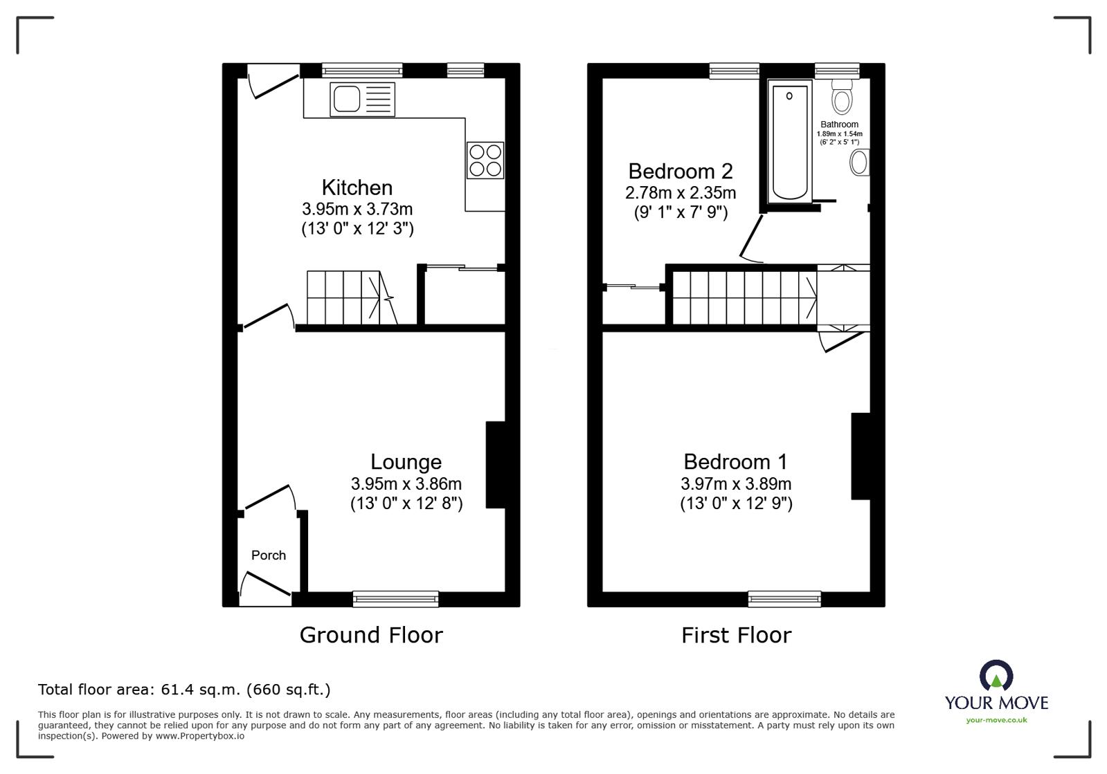 23, John Street, Manchester floorplan