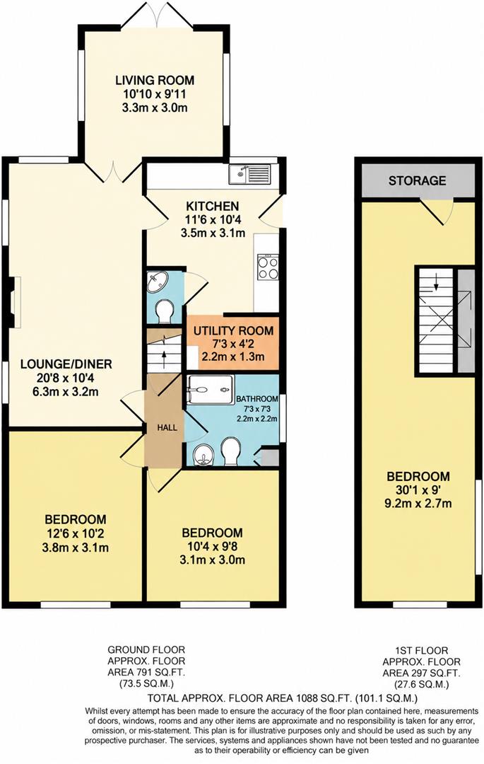 Fourlands Drive, Bradford floorplan
