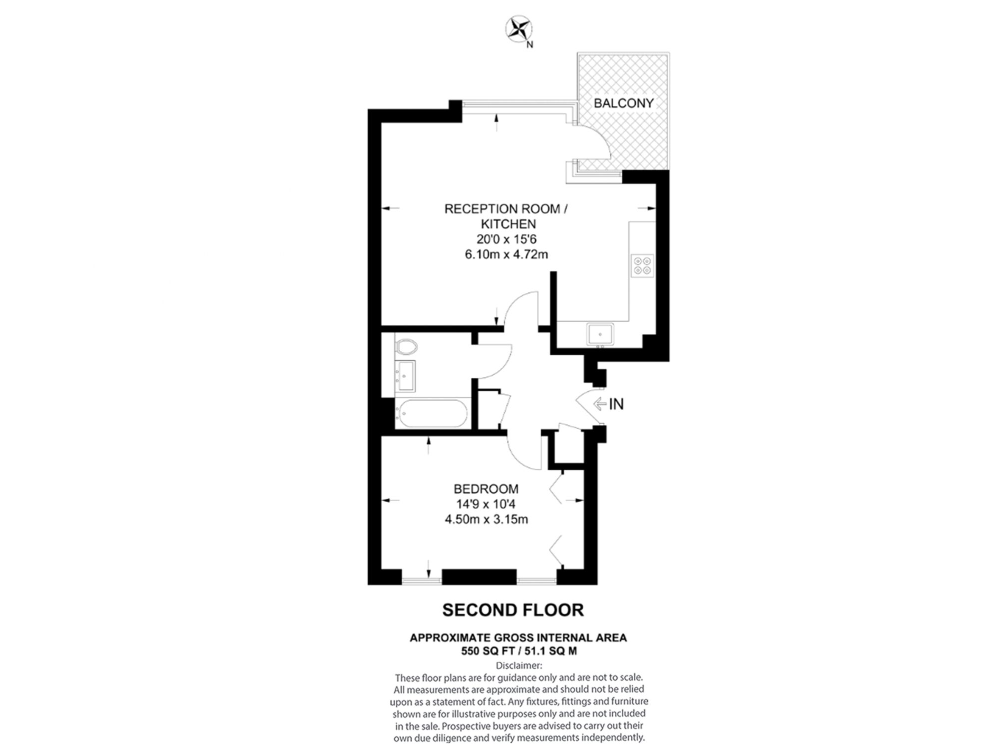 71 Martlesham Walk, London floorplan