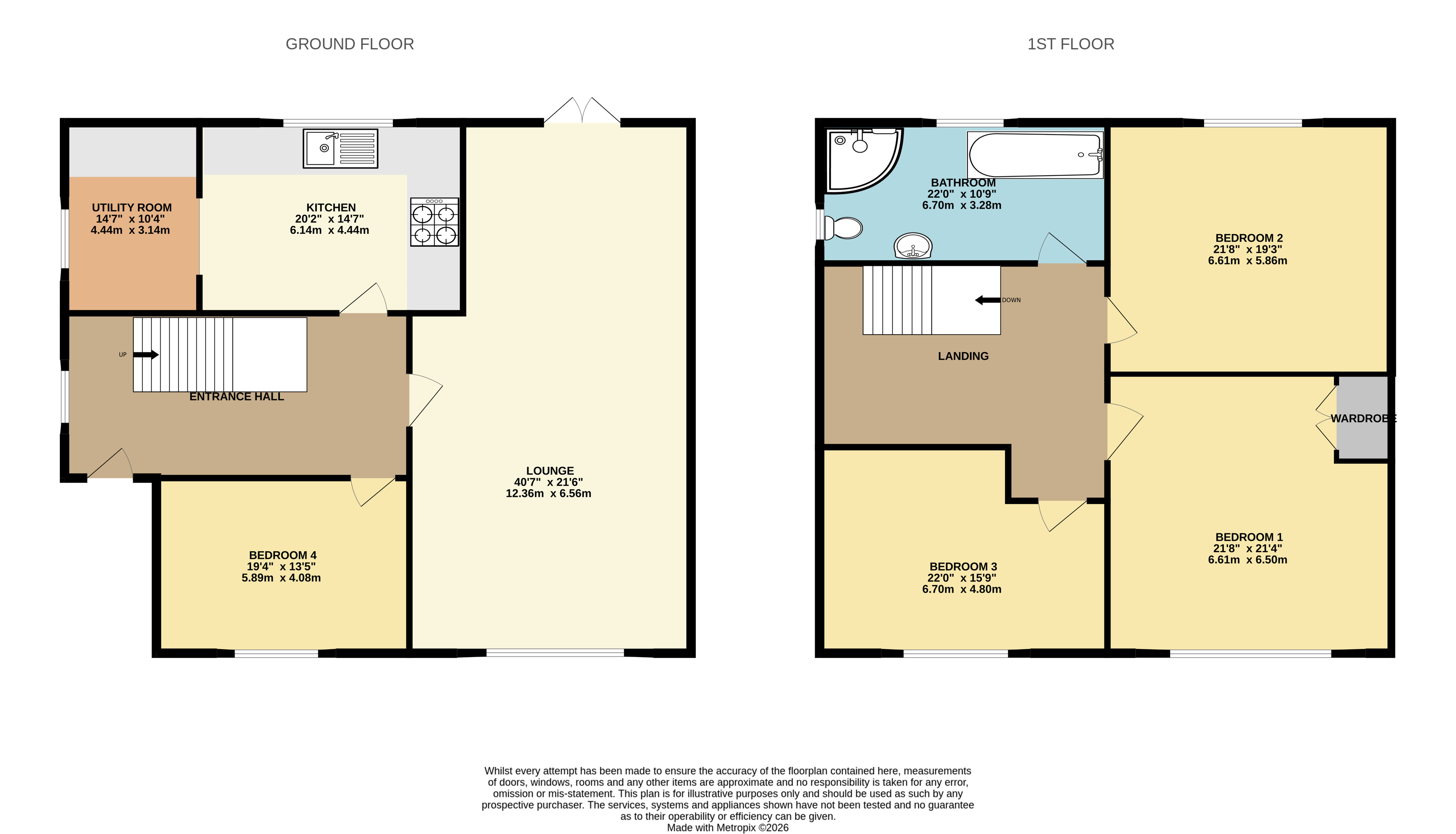 25, Glen Grove, Glasgow floorplan