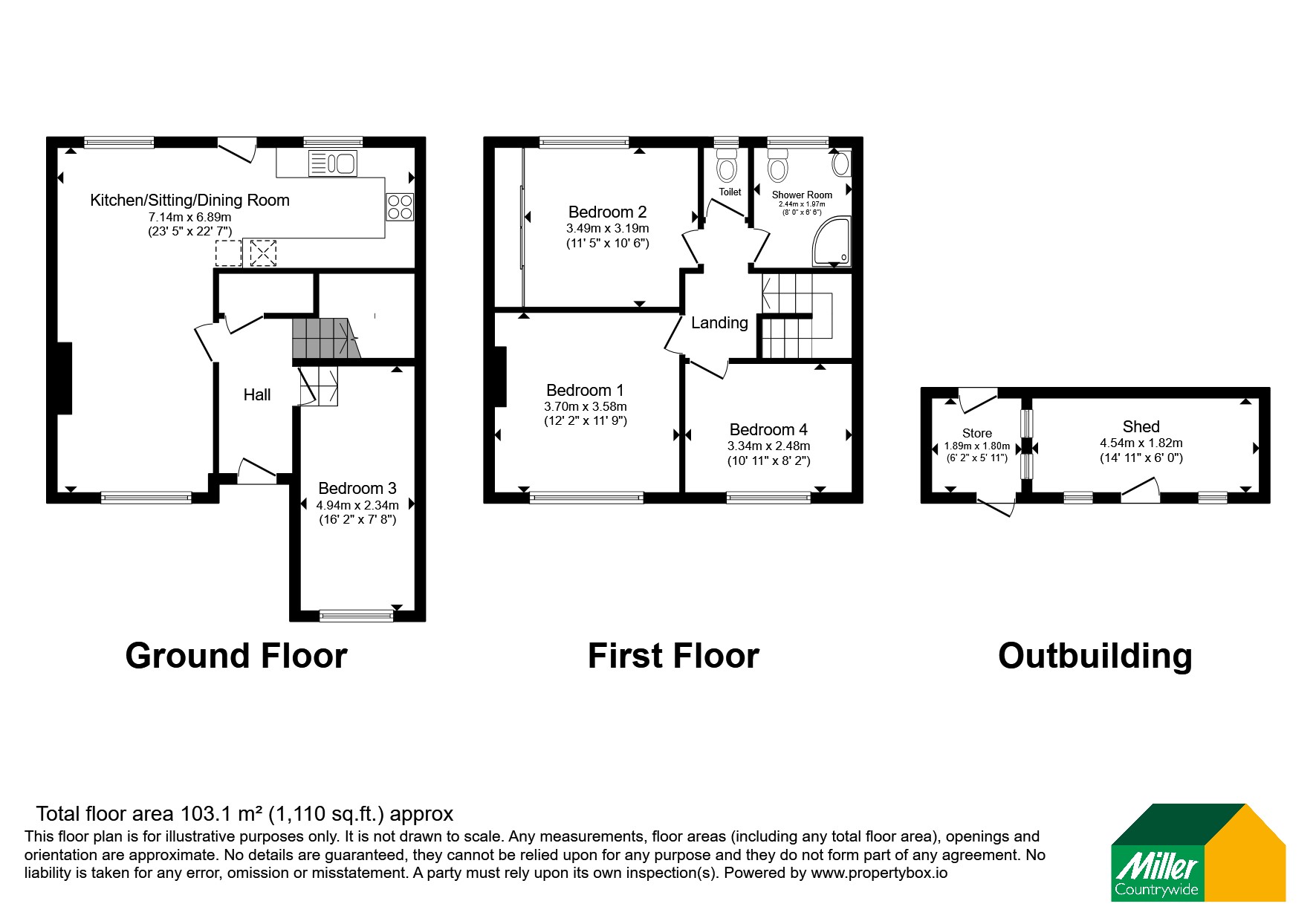 Lords Meadow, Cornwall floorplan