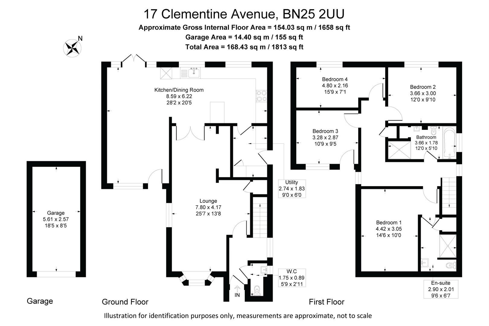 17, Clementine Avenue, Seaford floorplan