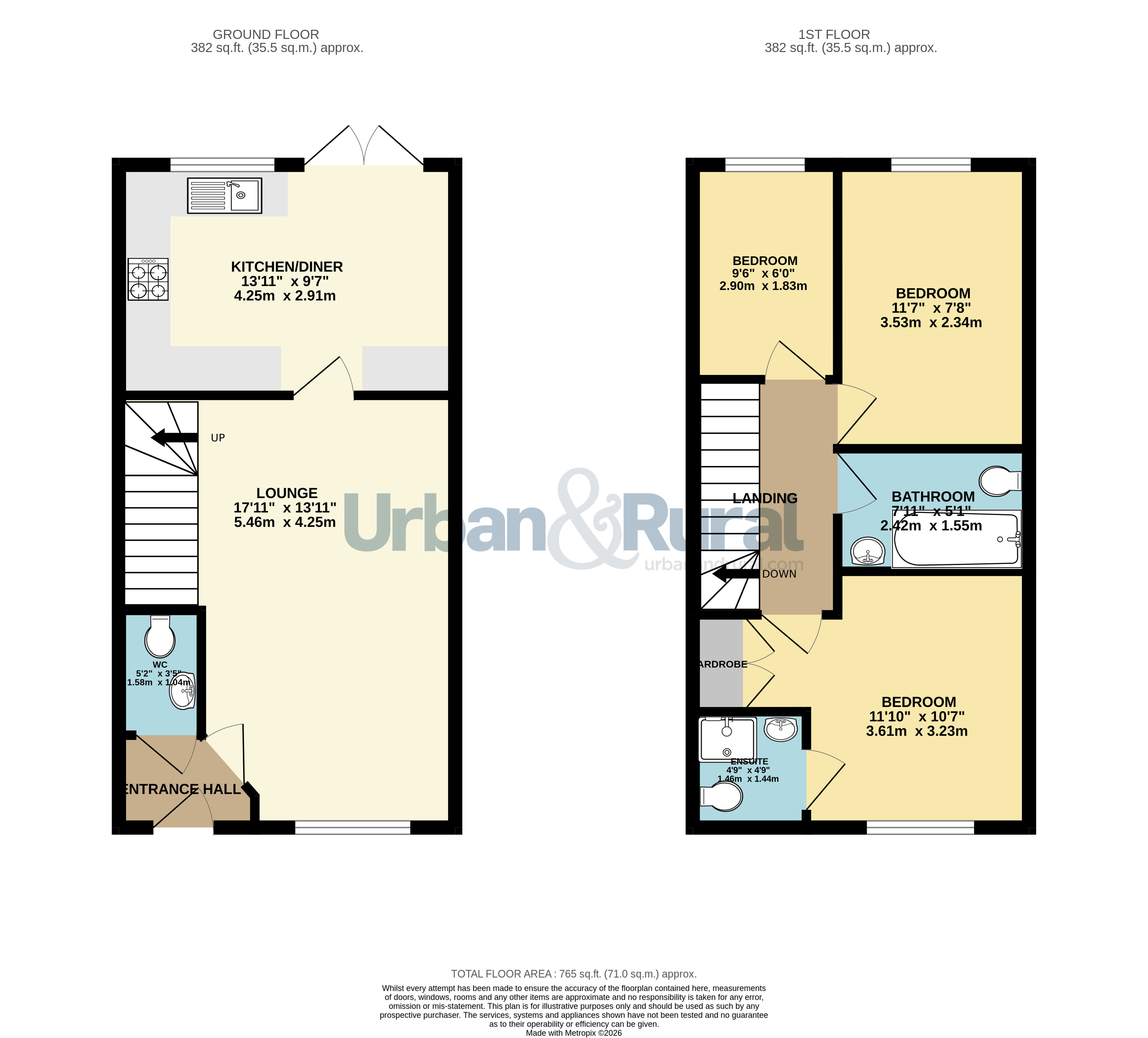 Great Portway, Bedford floorplan