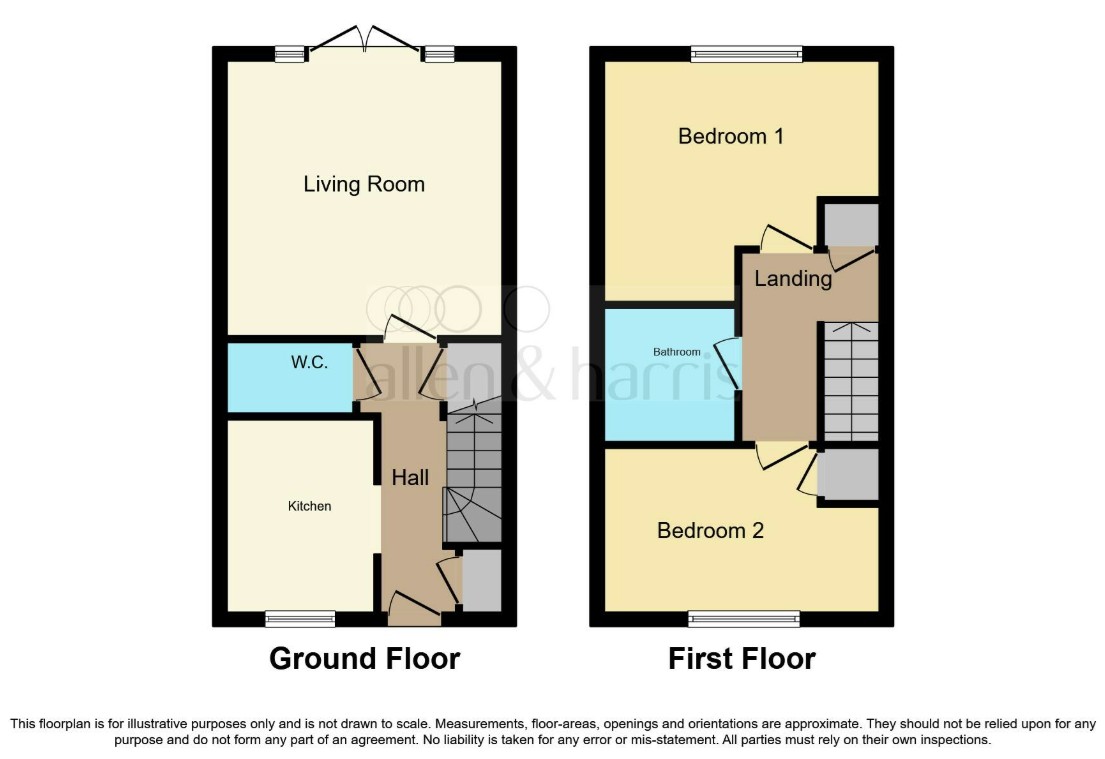 20, Rhodfa'r Rhyddwen, Caerphilly floorplan