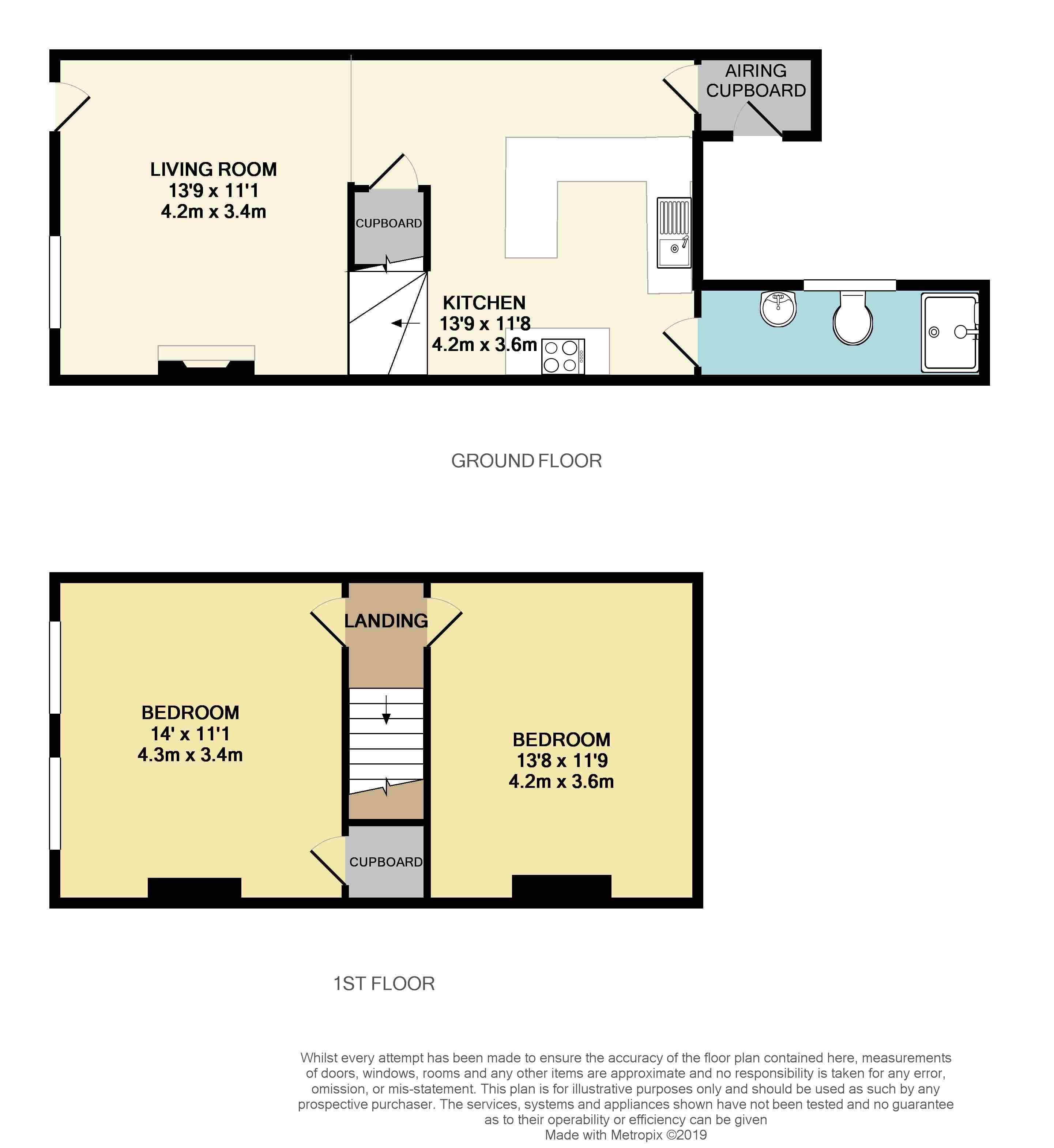 2 Bedrooms  to rent in Camperdown Street, Bexhill On Sea TN39