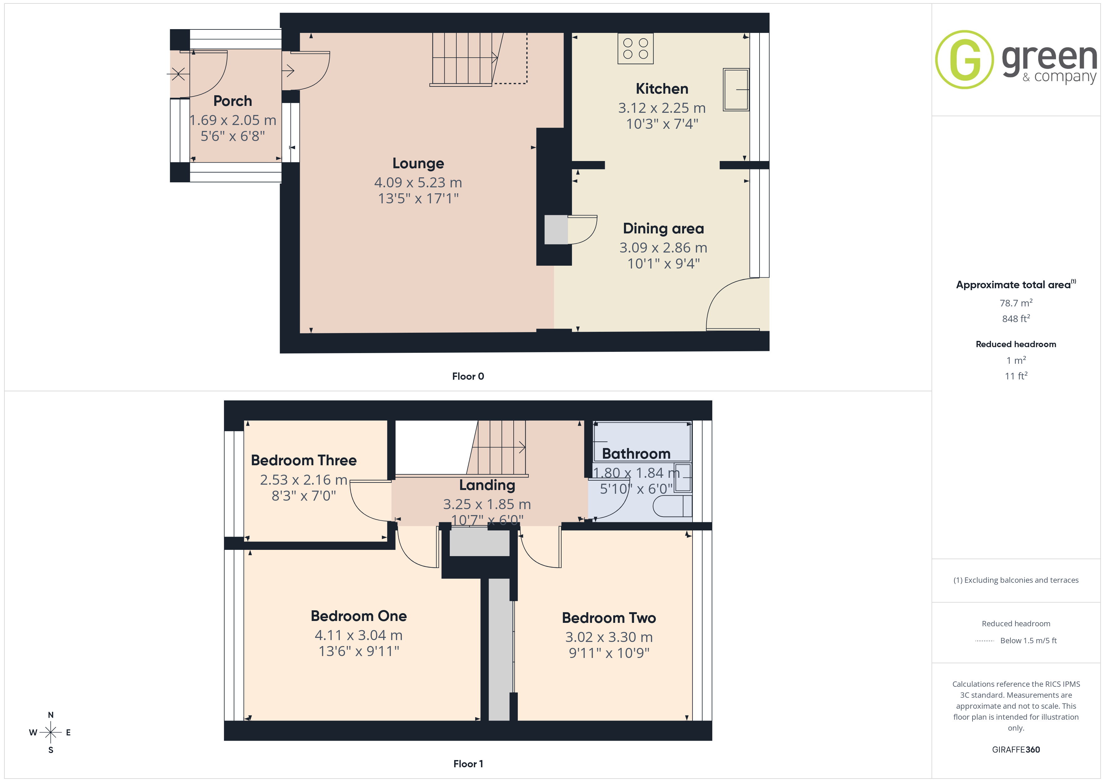 6, Monksfield Avenue, Birmingham floorplan