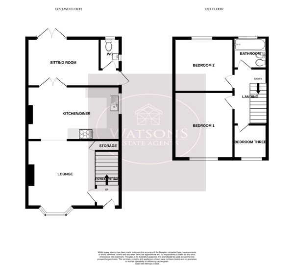 3, Grange View, Nottingham floorplan