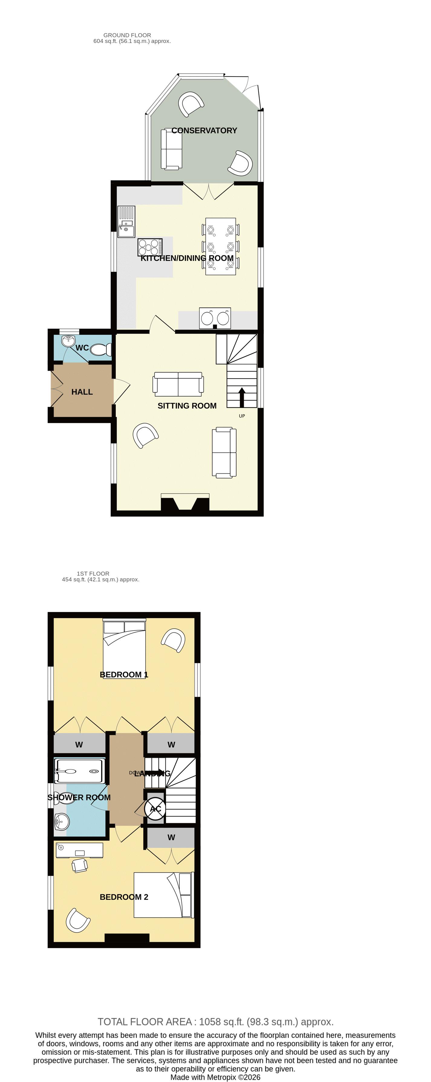 Greengage Cottage, Sandpit Lane, Charlton Mackrell floorplan