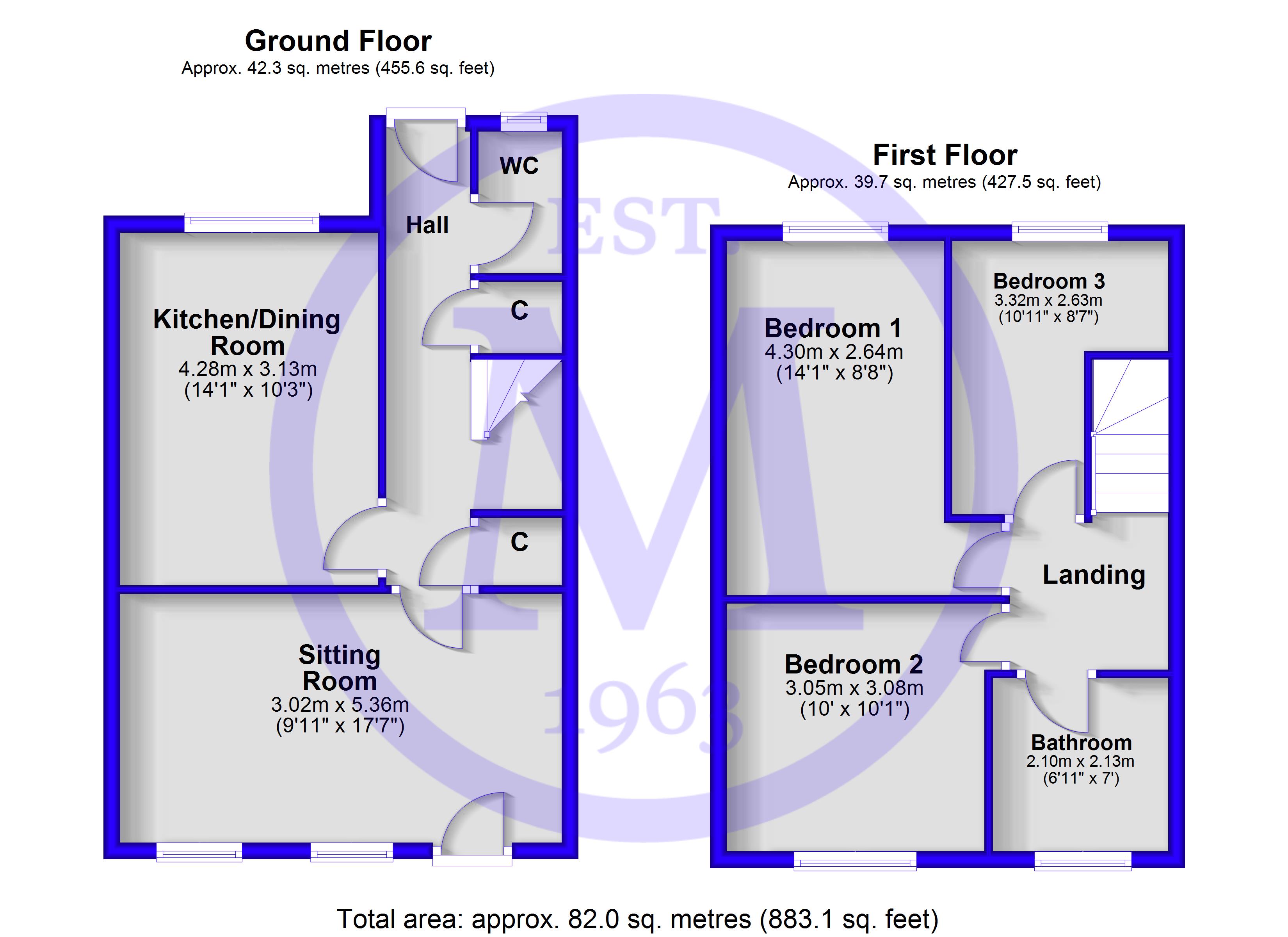 31, Brownsea Close, Hampshire floorplan