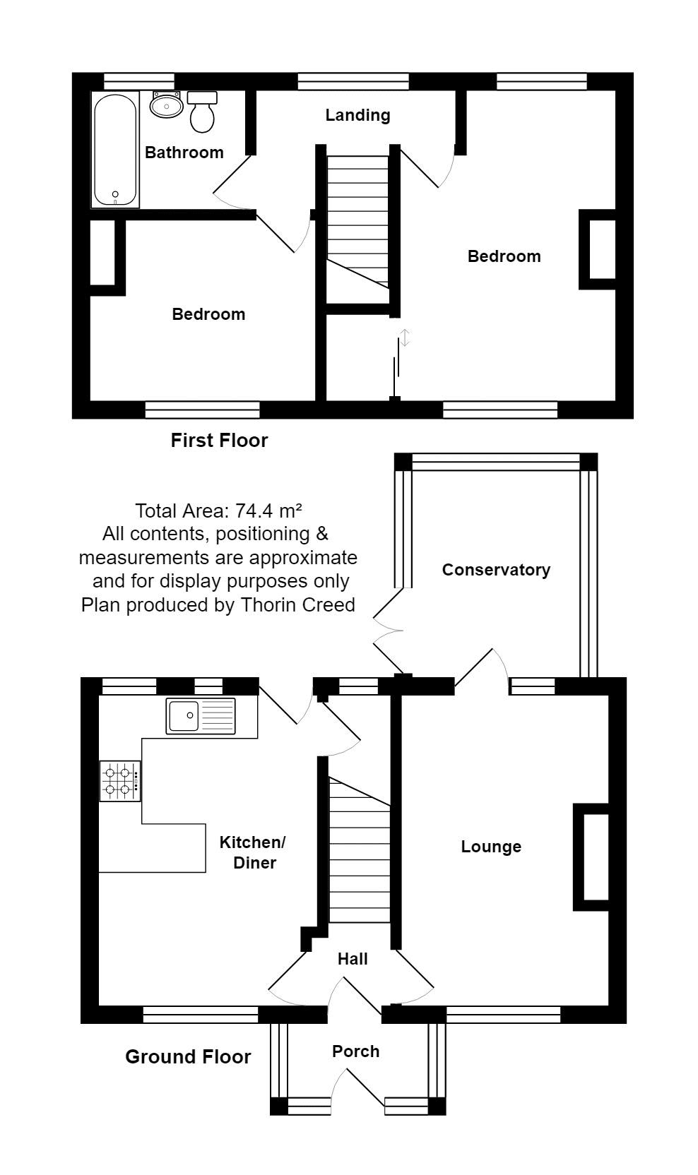 2 Bedrooms Cottage for sale in Reades Lane, Mossley, Congleton CW12