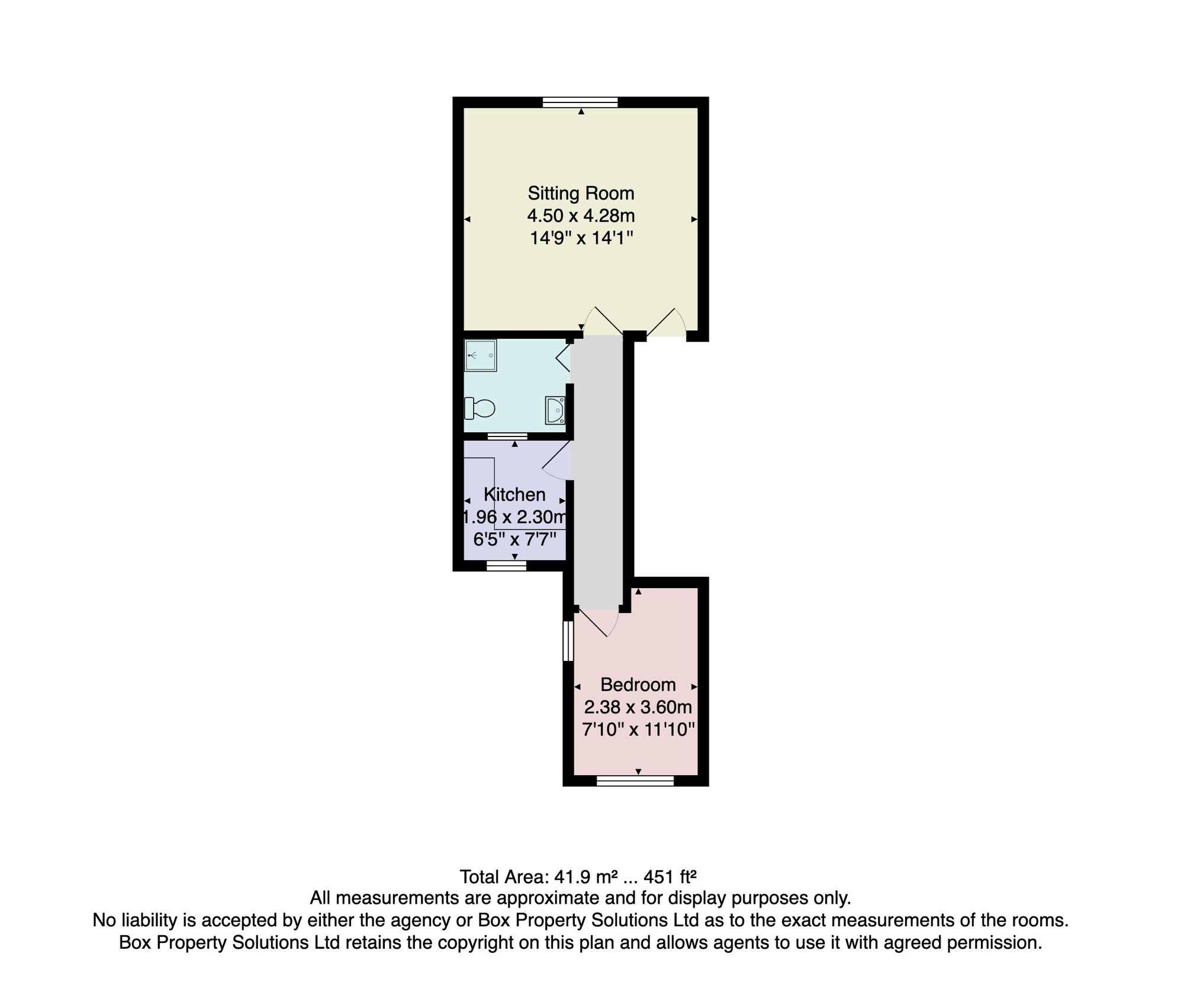 Flat 1, 176 Kings Road, Harrogate, Harrogate floorplan