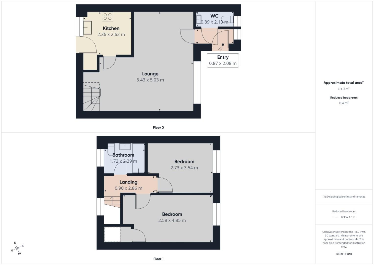 47, Pepper Hill Lea, Keighley floorplan