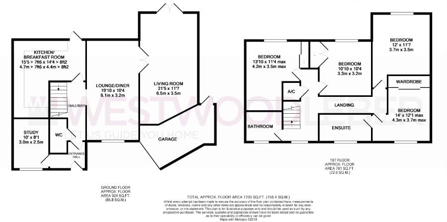 4 Bedrooms Semi-detached house for sale in Temple Mead, Roydon, Harlow CM19