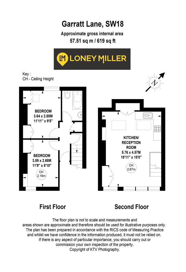 Garratt Lane, London floorplan