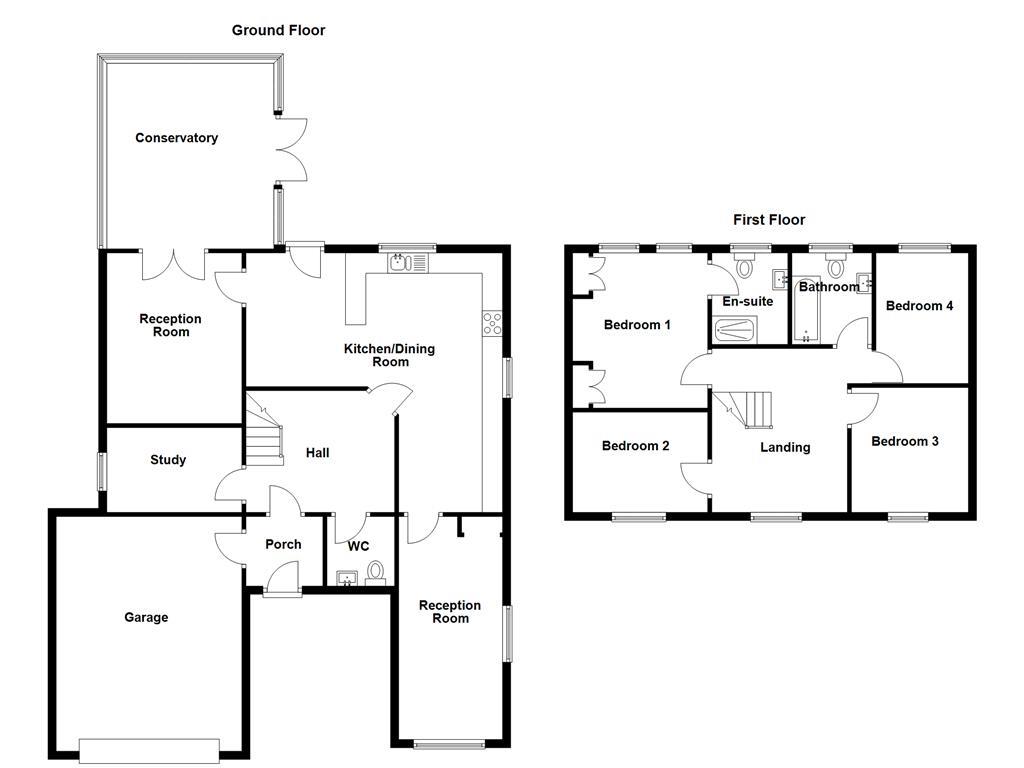 24, Helvellyn Drive, Burnley floorplan