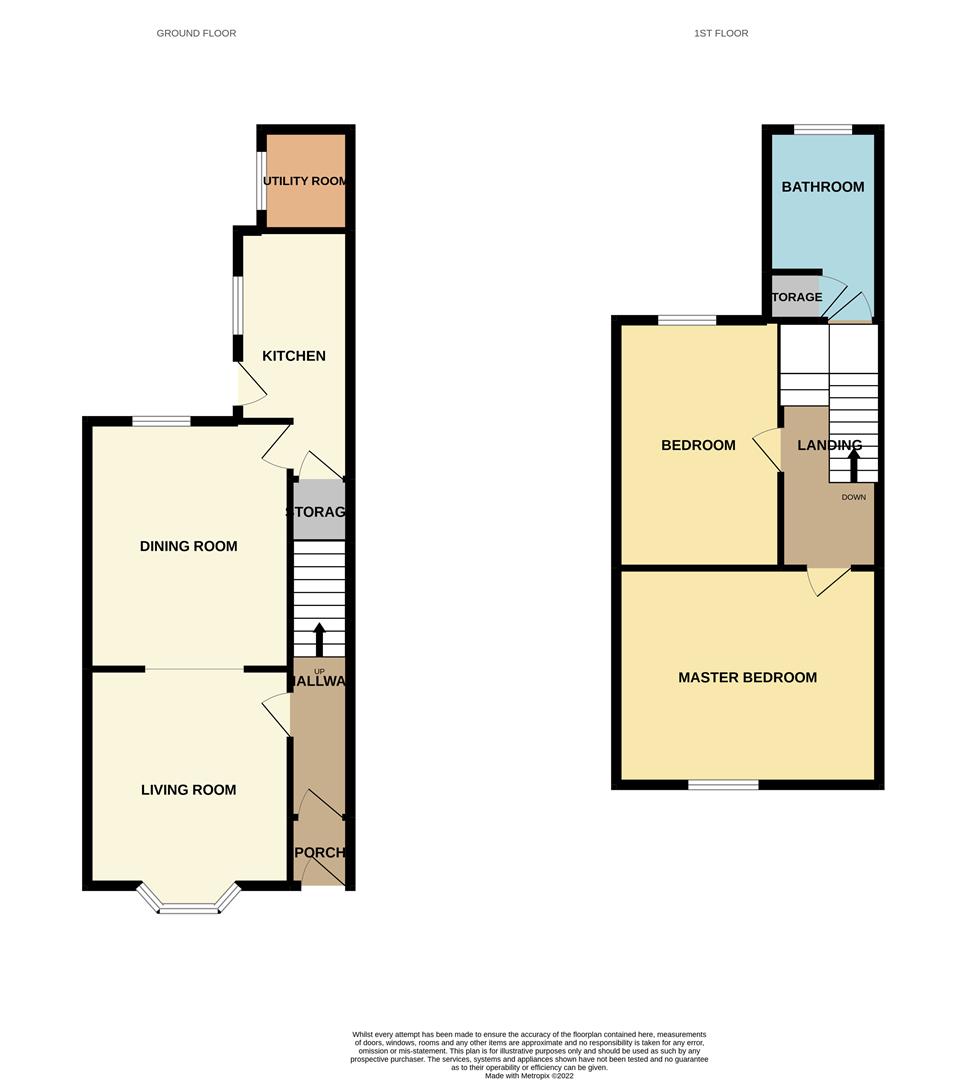 19, Salisbury Place, Bishop Auckland floorplan