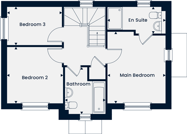 042, Redhill Way, Telford floorplan