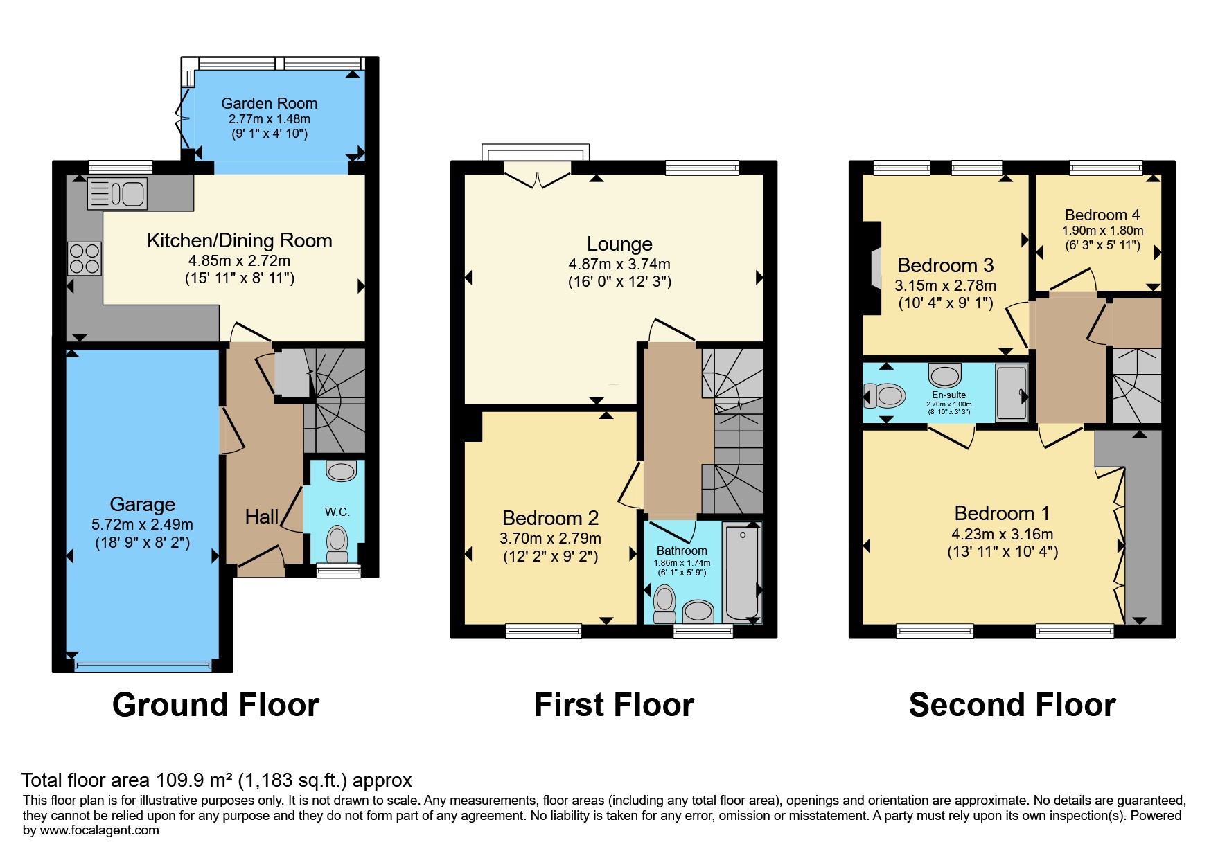 72, Burleigh Court, Tuxford, Newark floorplan