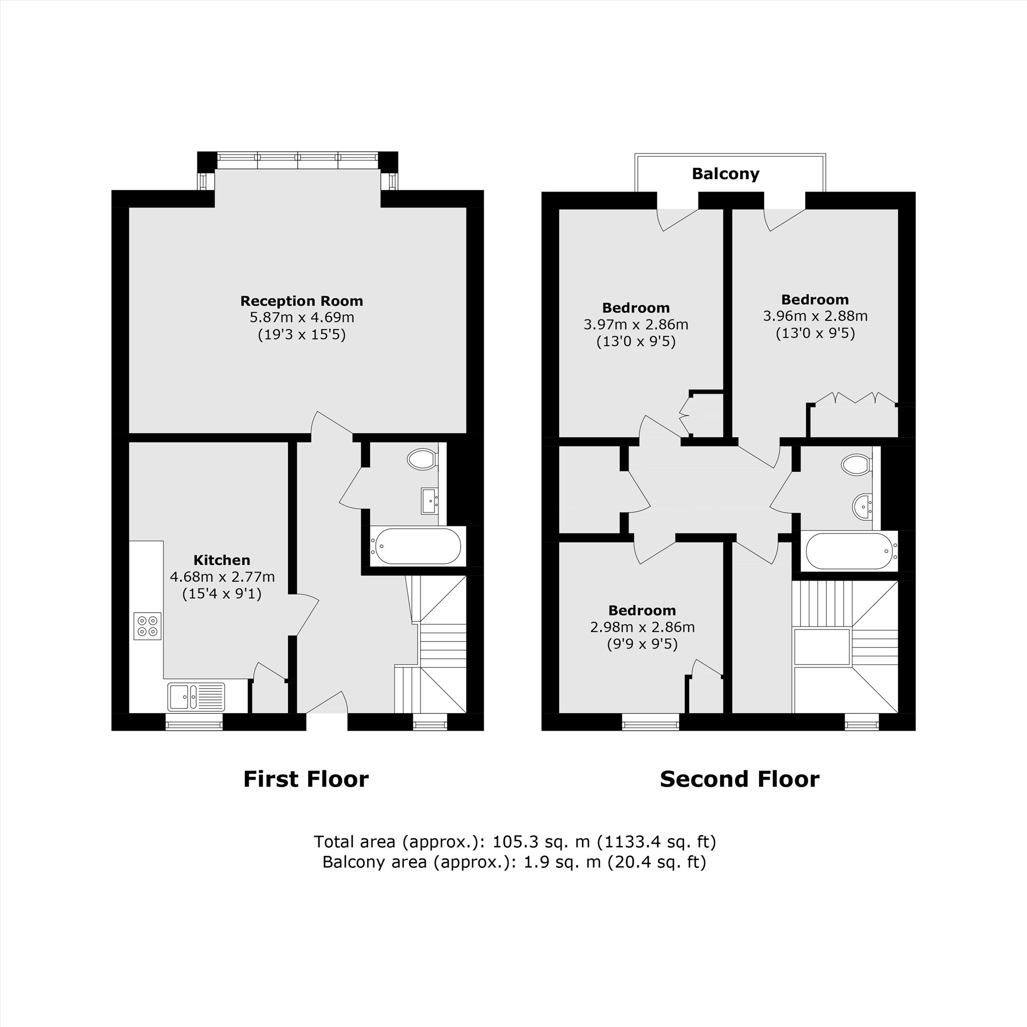 283A, Rotherhithe Street, London floorplan