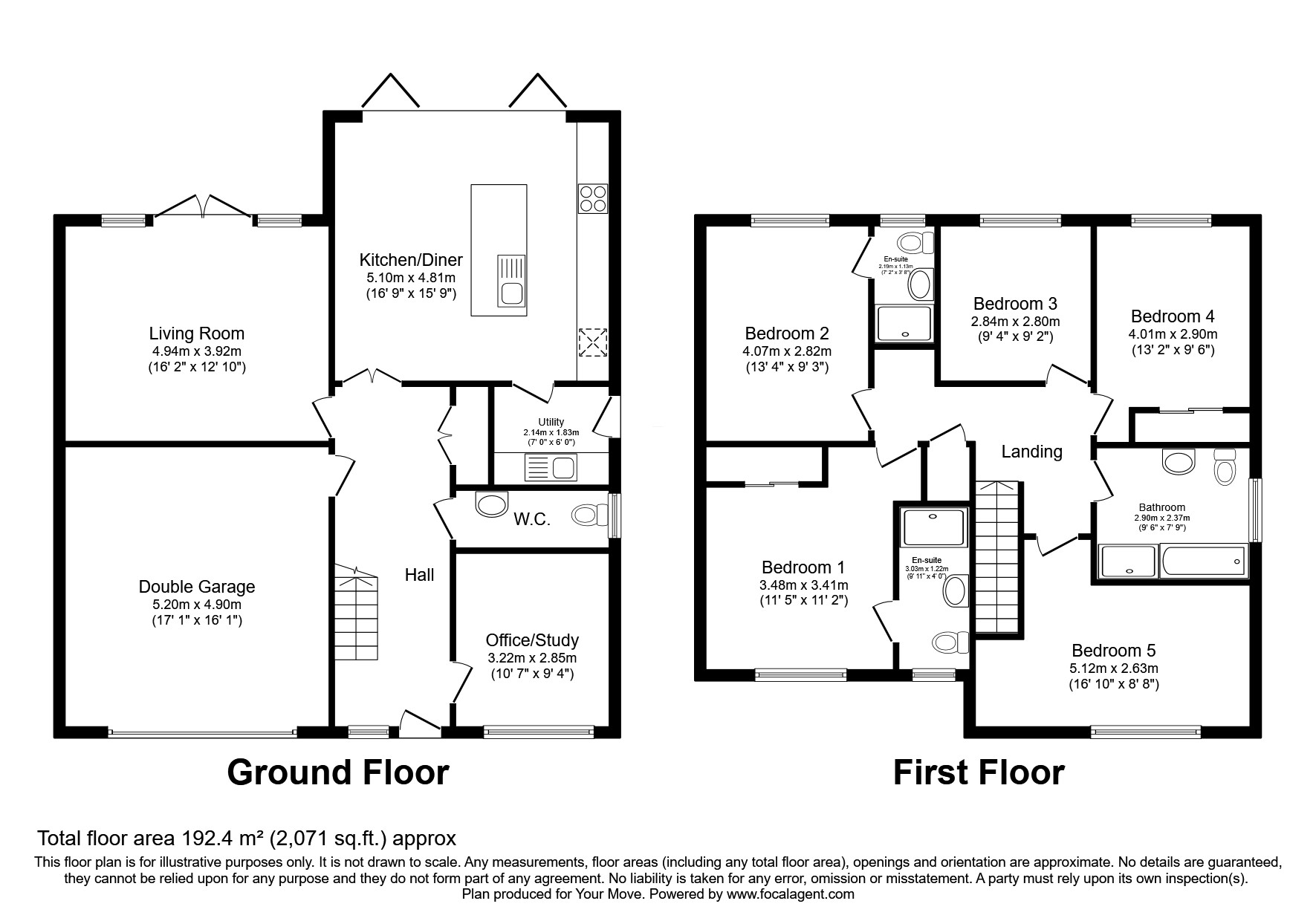 8, Pepperill Place, Cumbria floorplan