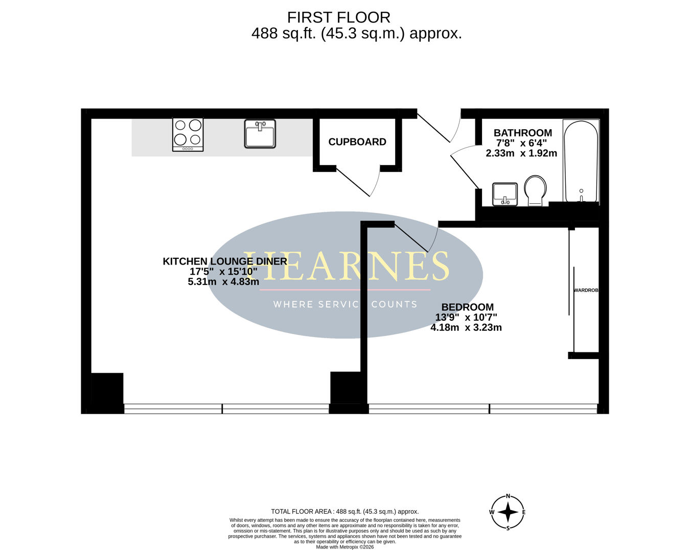 Parkstone Road, Poole floorplan