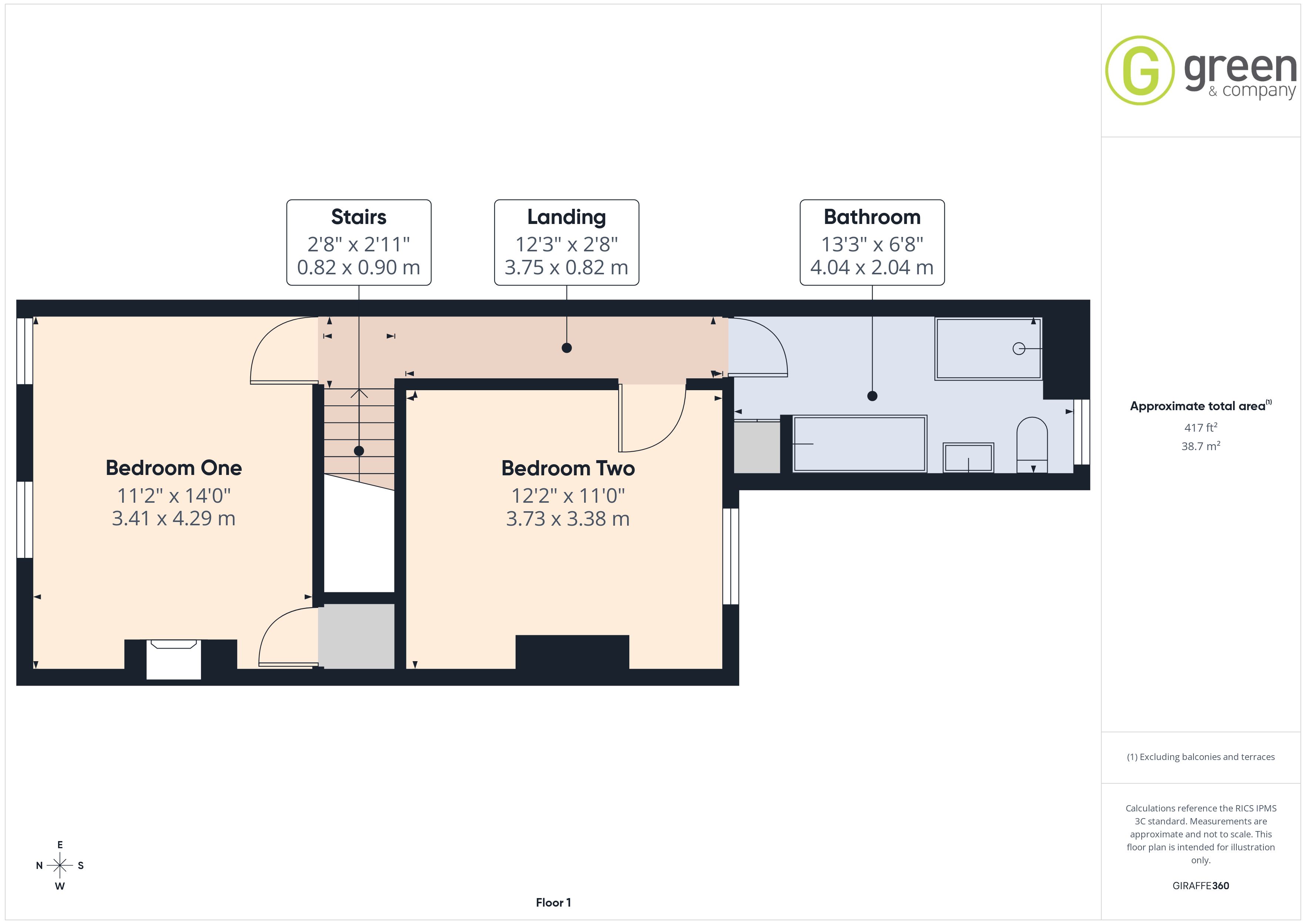 20, Somerset Road, Birmingham floorplan