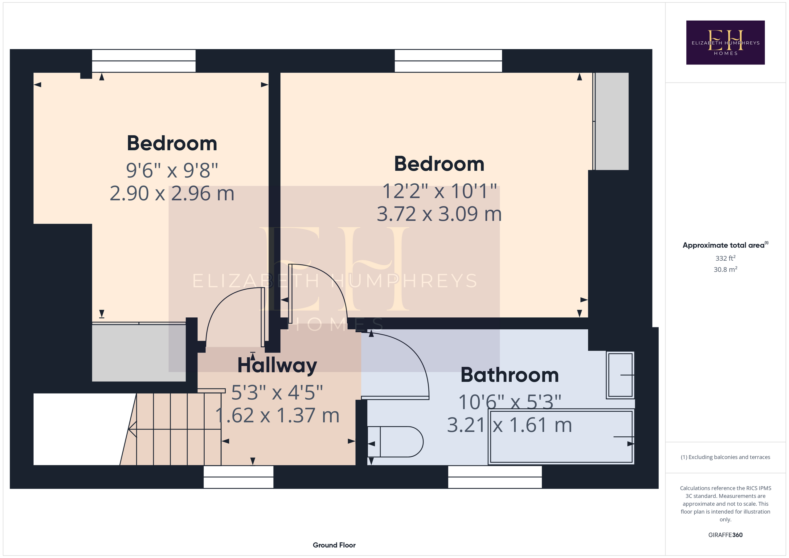 Old Manse Cottage, Morpeth floorplan