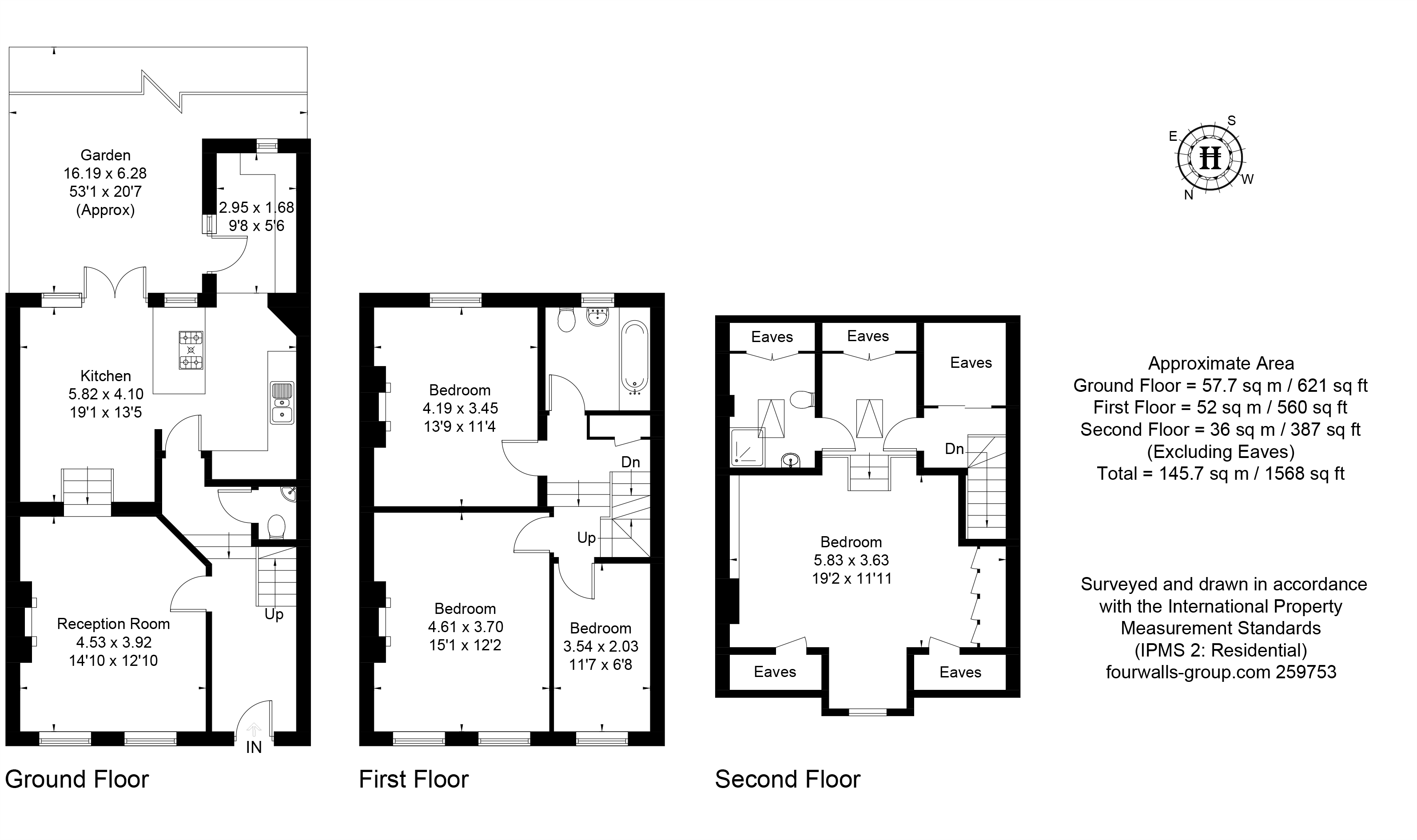 9, Cranmore Way, London floorplan