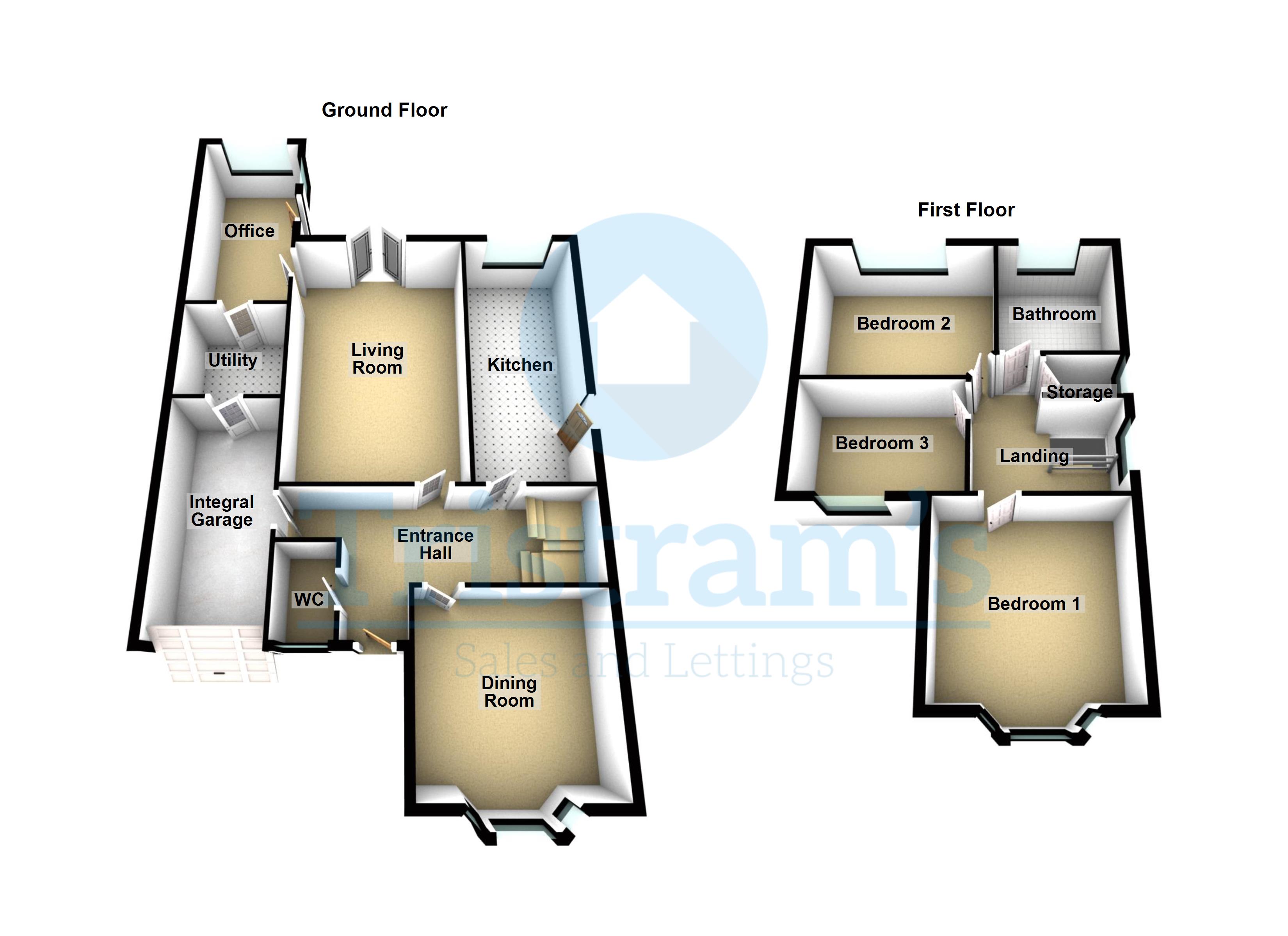 3 Bedrooms Detached house for sale in Mapledene Crescent, Wollaton, Nottingham NG8