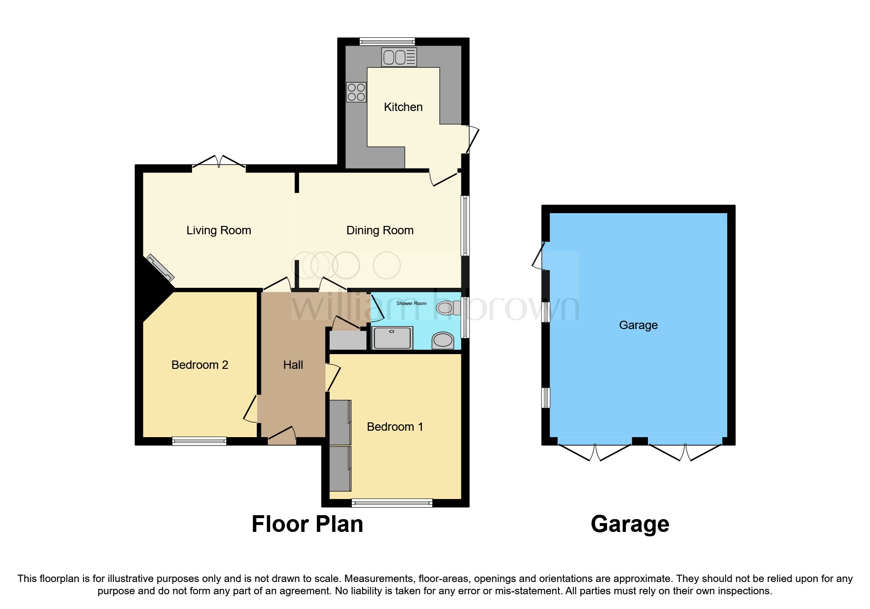 Watford Road, Chiswell Green, St.Albans AL2, 2 bedroom semidetached