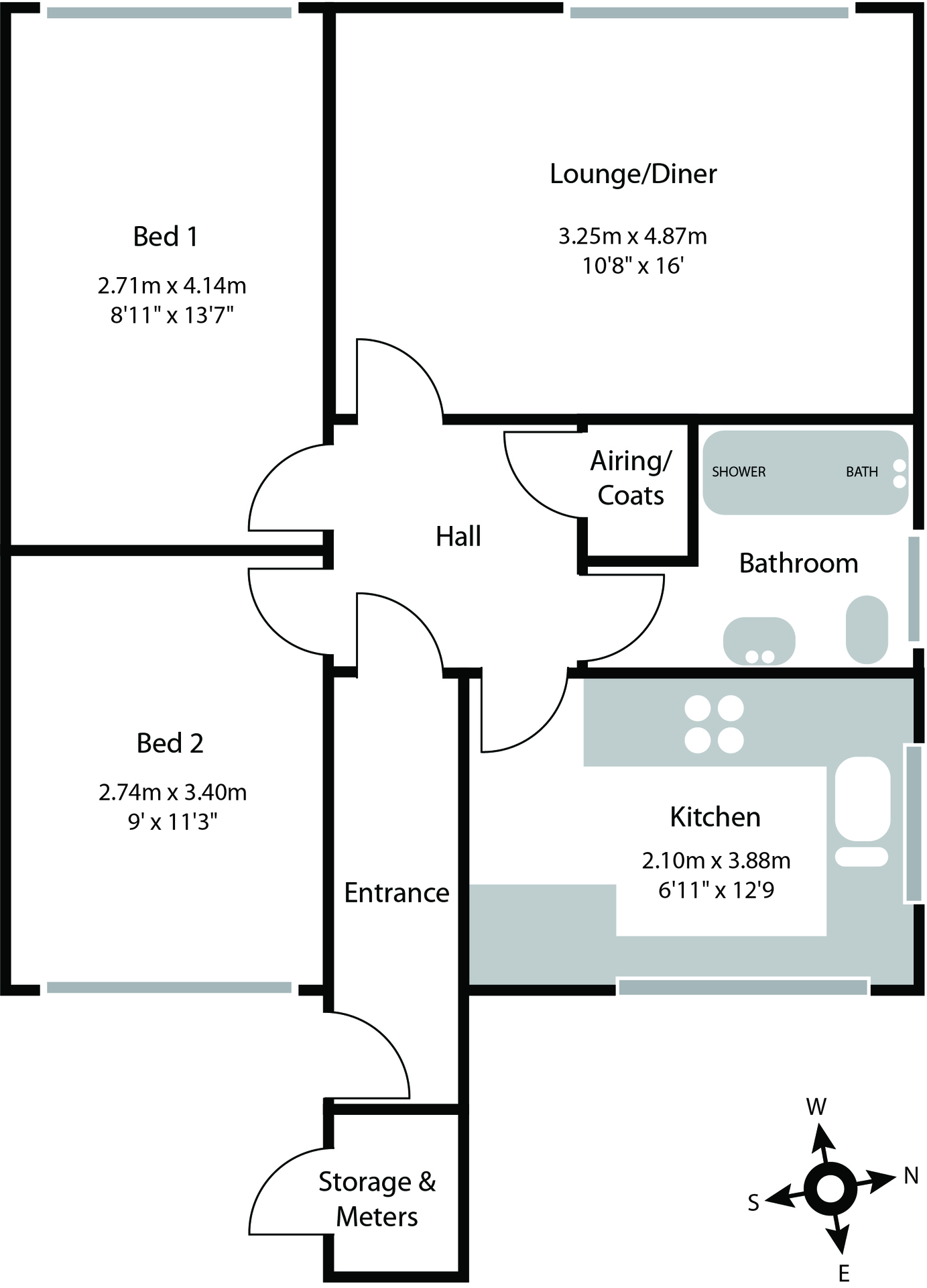 95 Glenmere Close, Cambridge floorplan