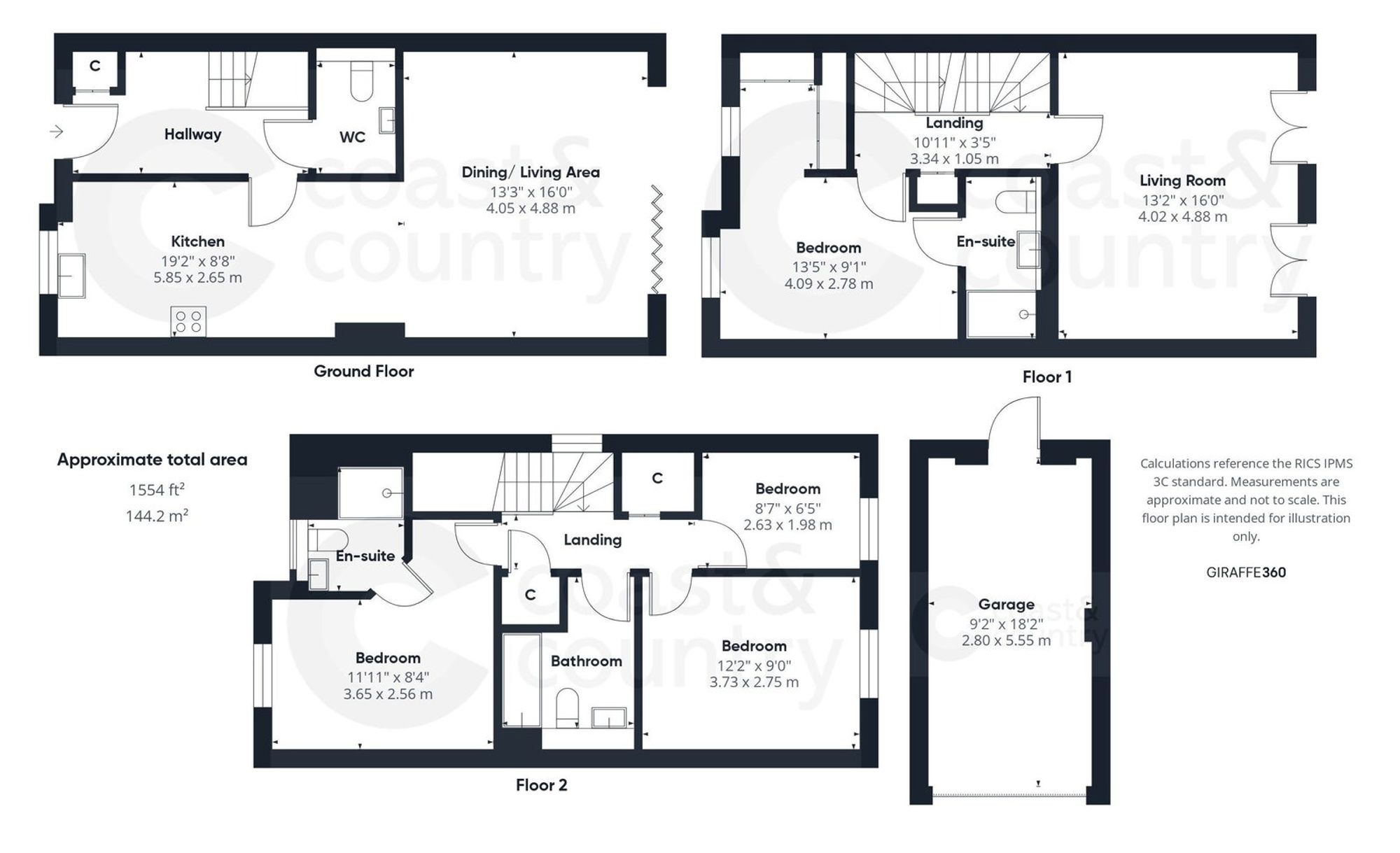 1 Chantry Lawn, Newton Abbot floorplan