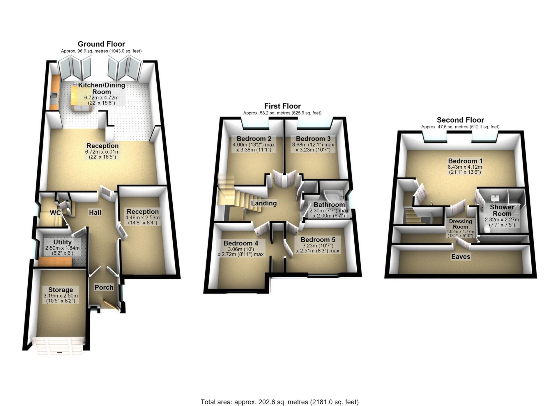 8, The Drive, Buckhurst Hill floorplan