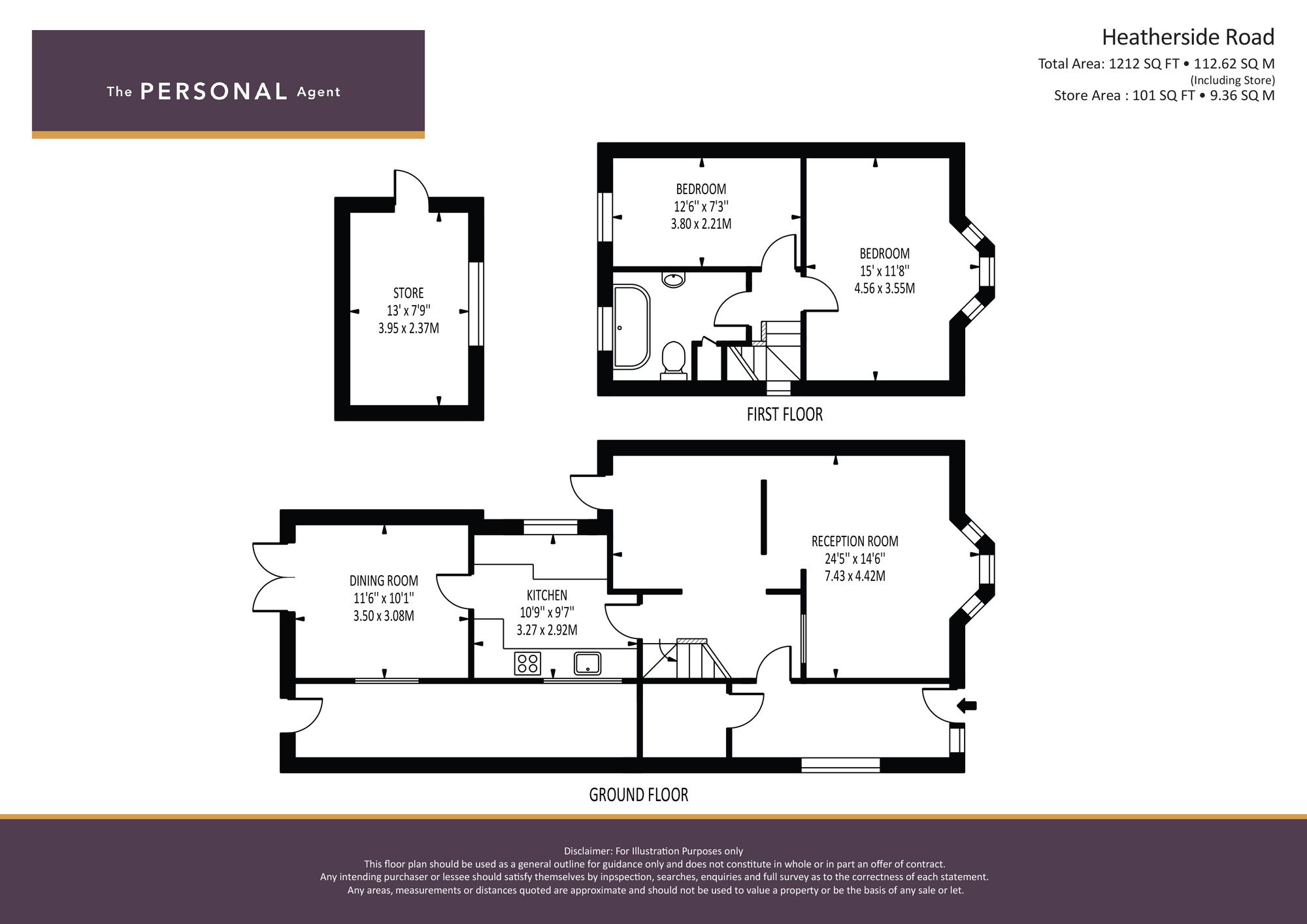 74 Heatherside Road, Epsom floorplan