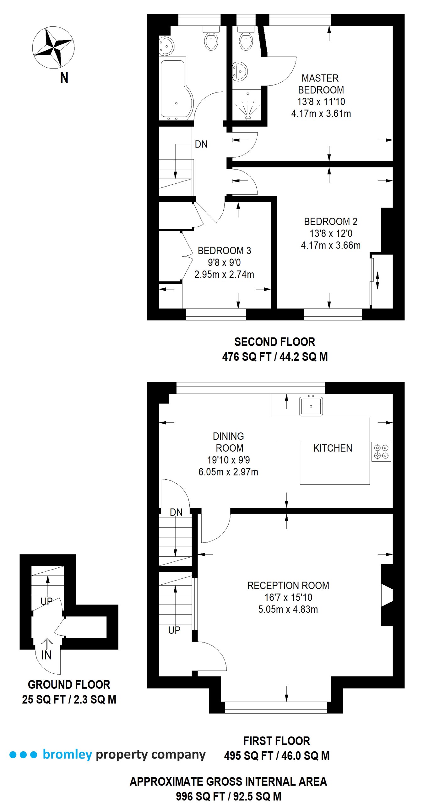 3 Bedrooms Maisonette to rent in Valley View, Biggin Hill, Westerham TN16
