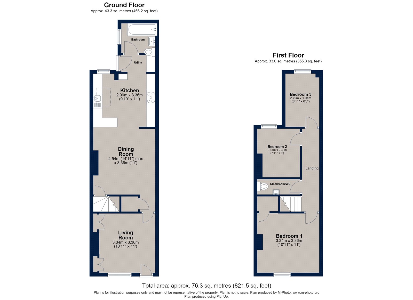 53, Fernie Avenue, Leicestershire floorplan
