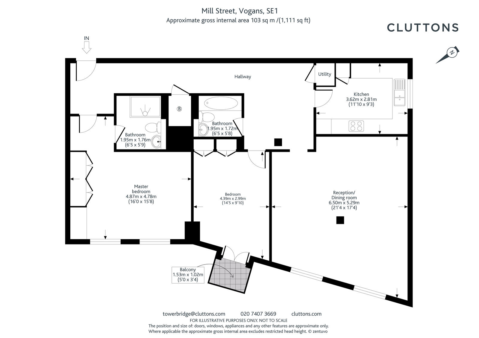 2 Bedrooms Flat to rent in Vogans Mill Wharf, Mill Street, London SE1