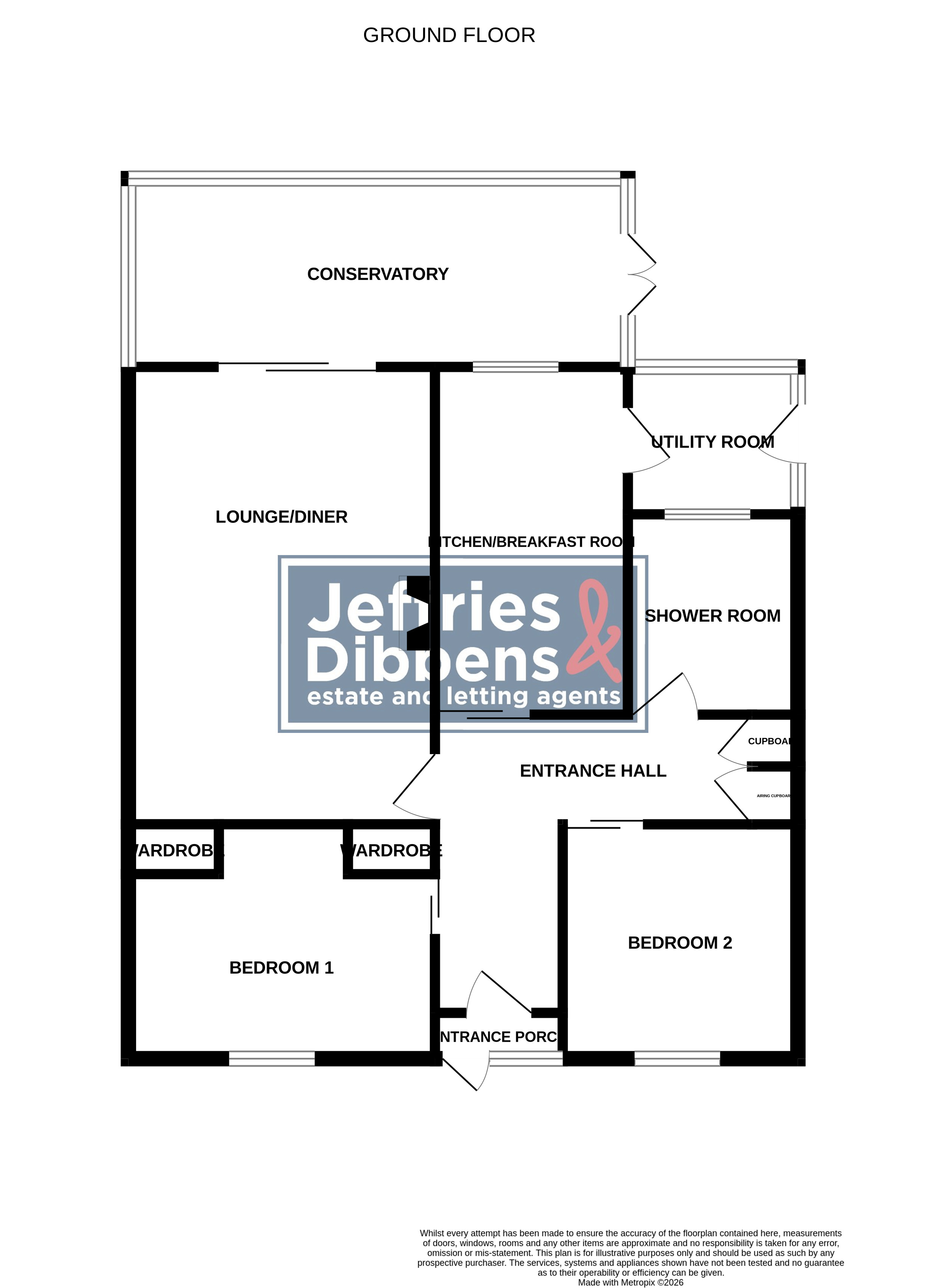 5, Chestnut Avenue, Waterlooville floorplan