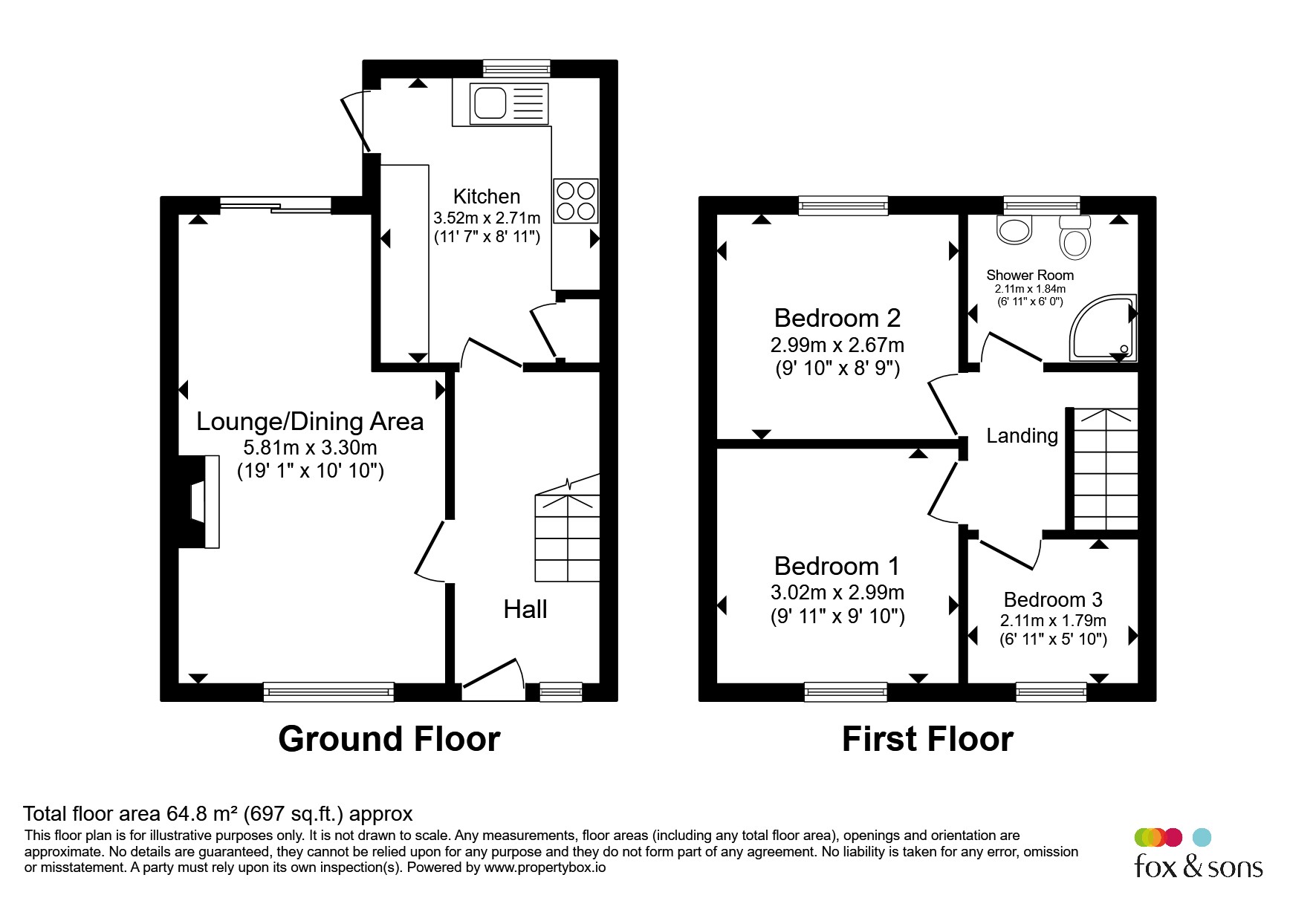 16, Samuel Bone Close, Liskeard floorplan