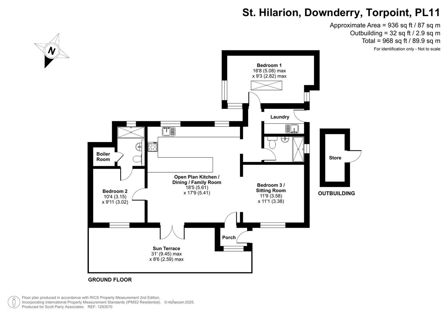 Downderry floorplan