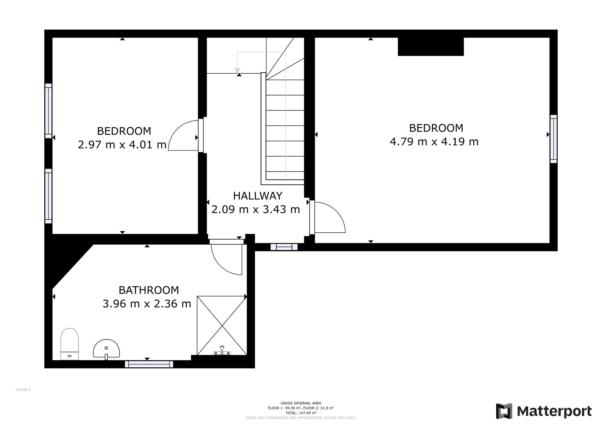 31 Midland Street, Sheffield floorplan