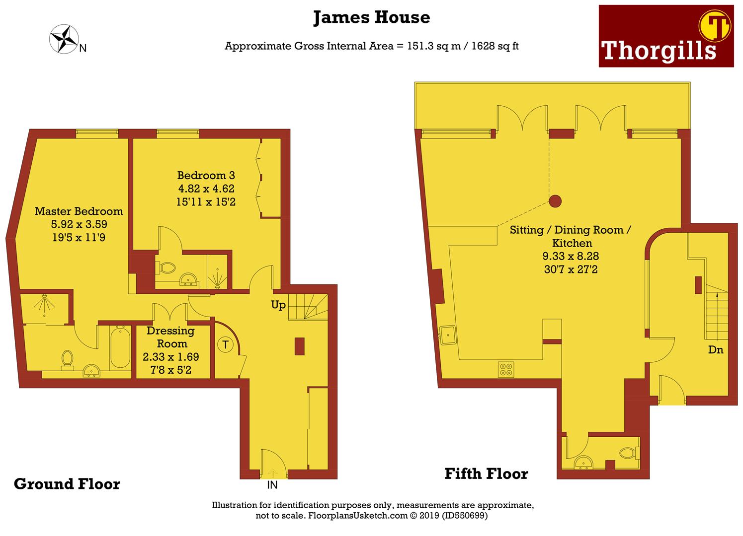 2 Bedrooms Flat to rent in James House, High Street, Ealing W5